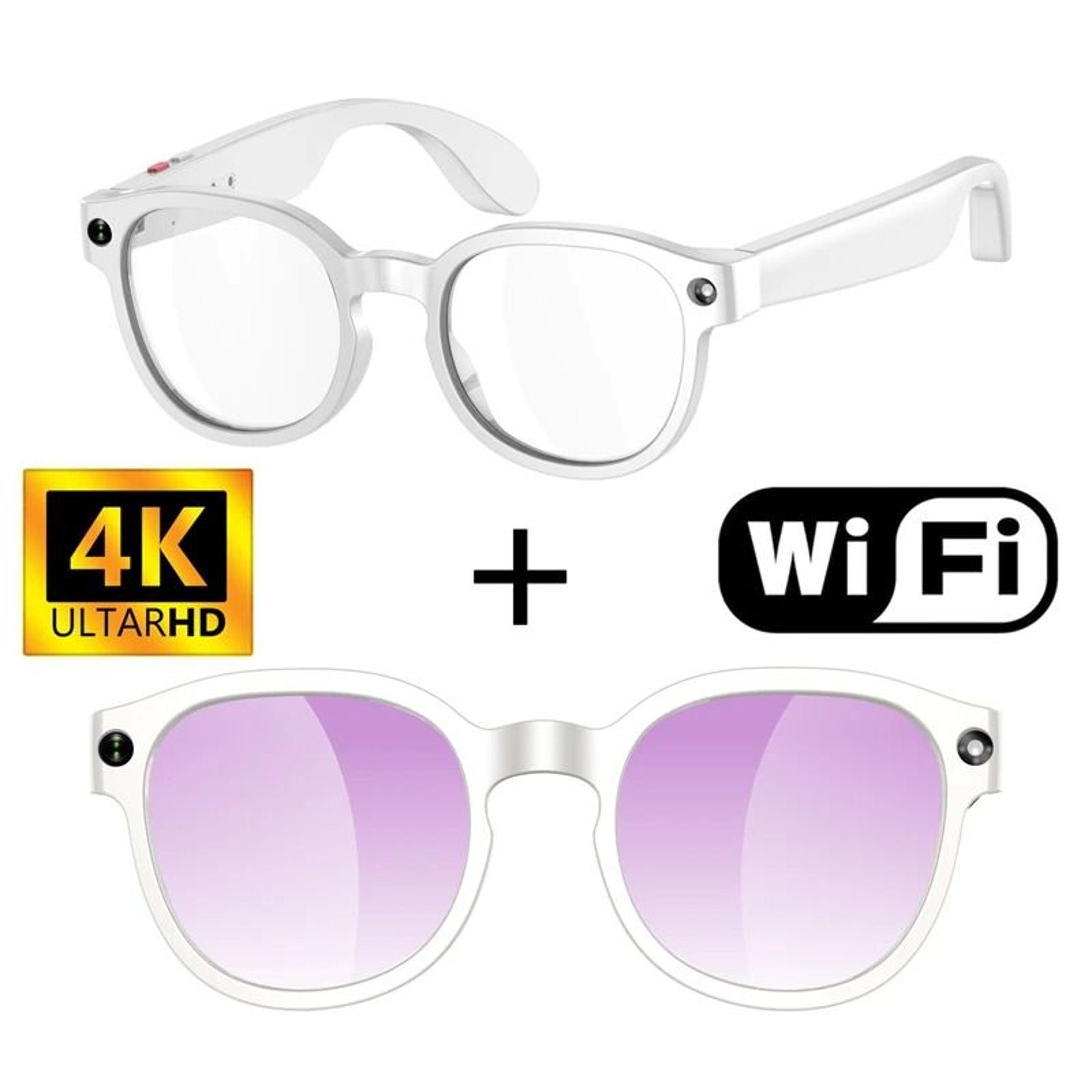 800W HD AI Smart Bluetooth Glasses  HD 4K Video Shooting  Voice Translation  Pro AI Smart Camera Ey 7