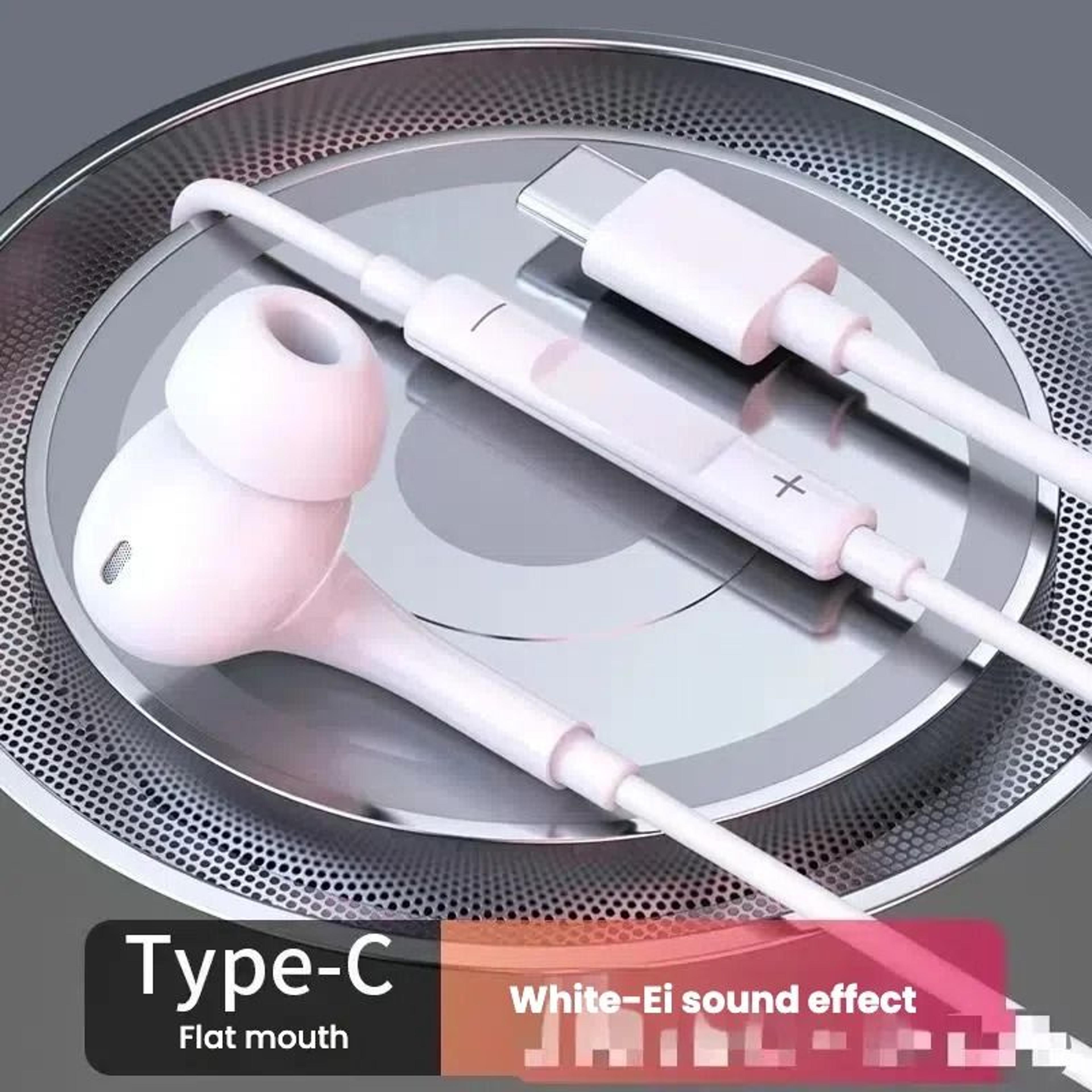 HiFi TypeC Wired Sports Headphones  Digital DAC Chip  12M Reinforced Cable  Universal HD Audio Earb 7