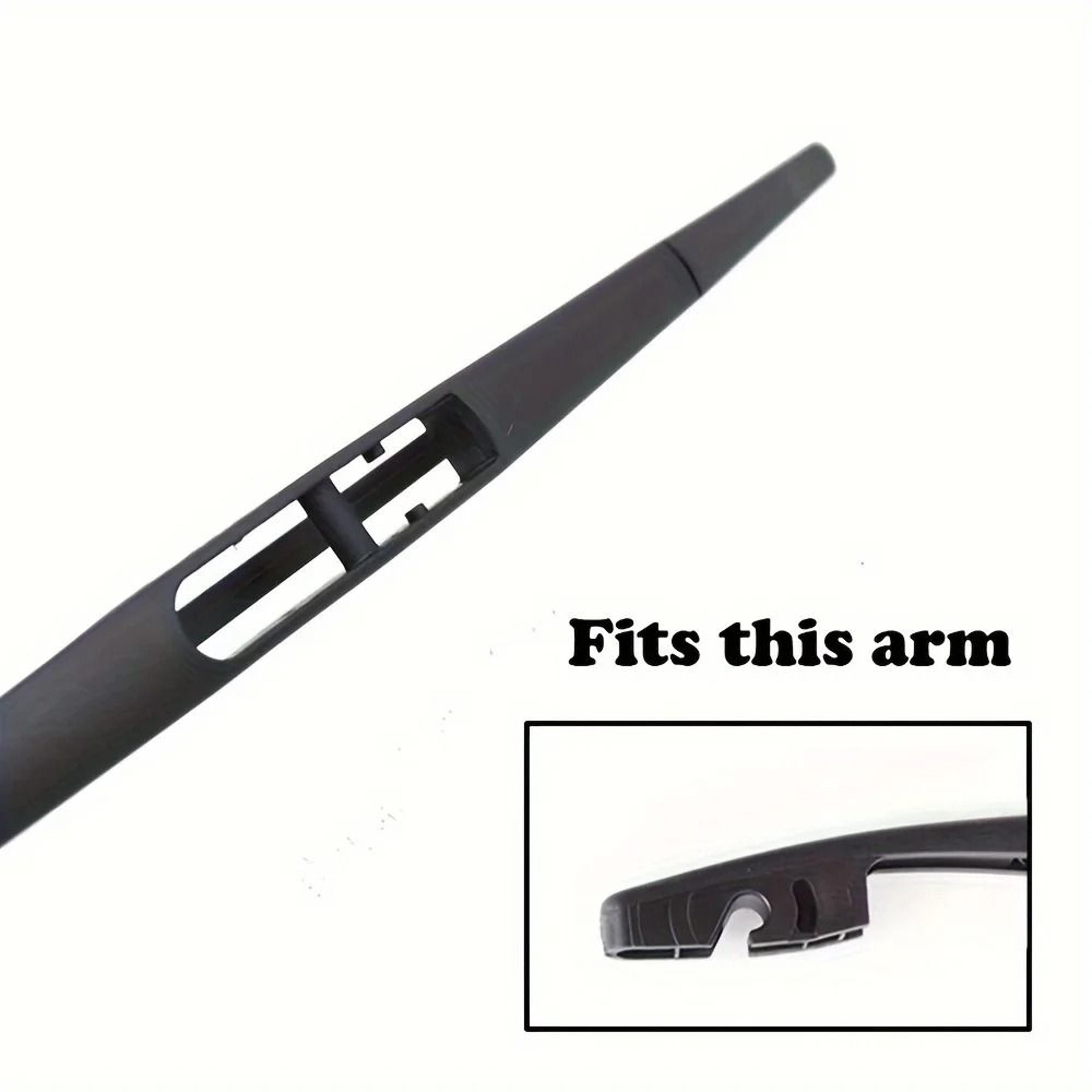 Universal Rear Wiper Blade  HighVisibility Rubber  Precision Fit For Honda Subaru  More 0