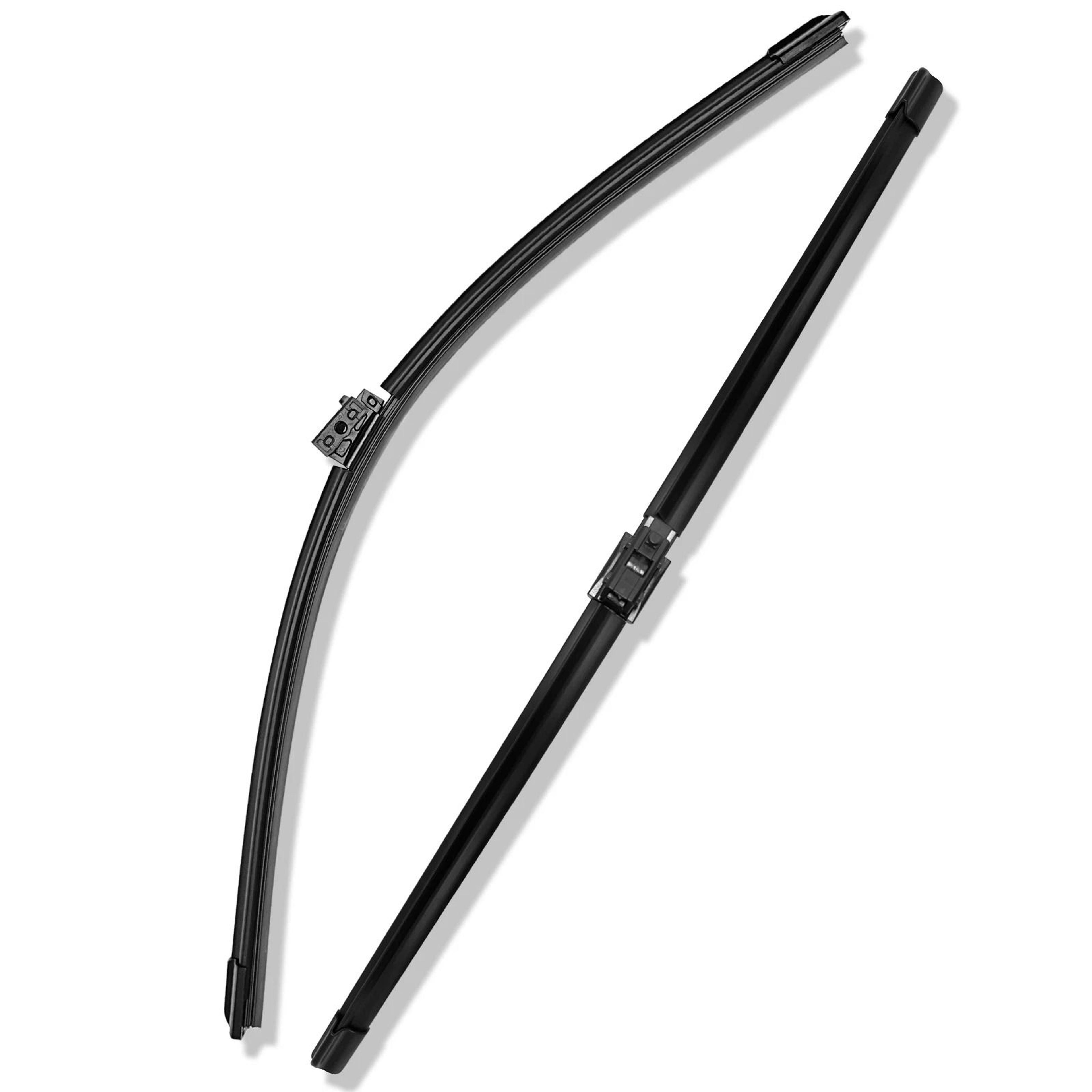 Premium Front Windshield Wiper Blades 2222  HighPerformance Natural Rubber  Mercedes C  GLC Class F 1