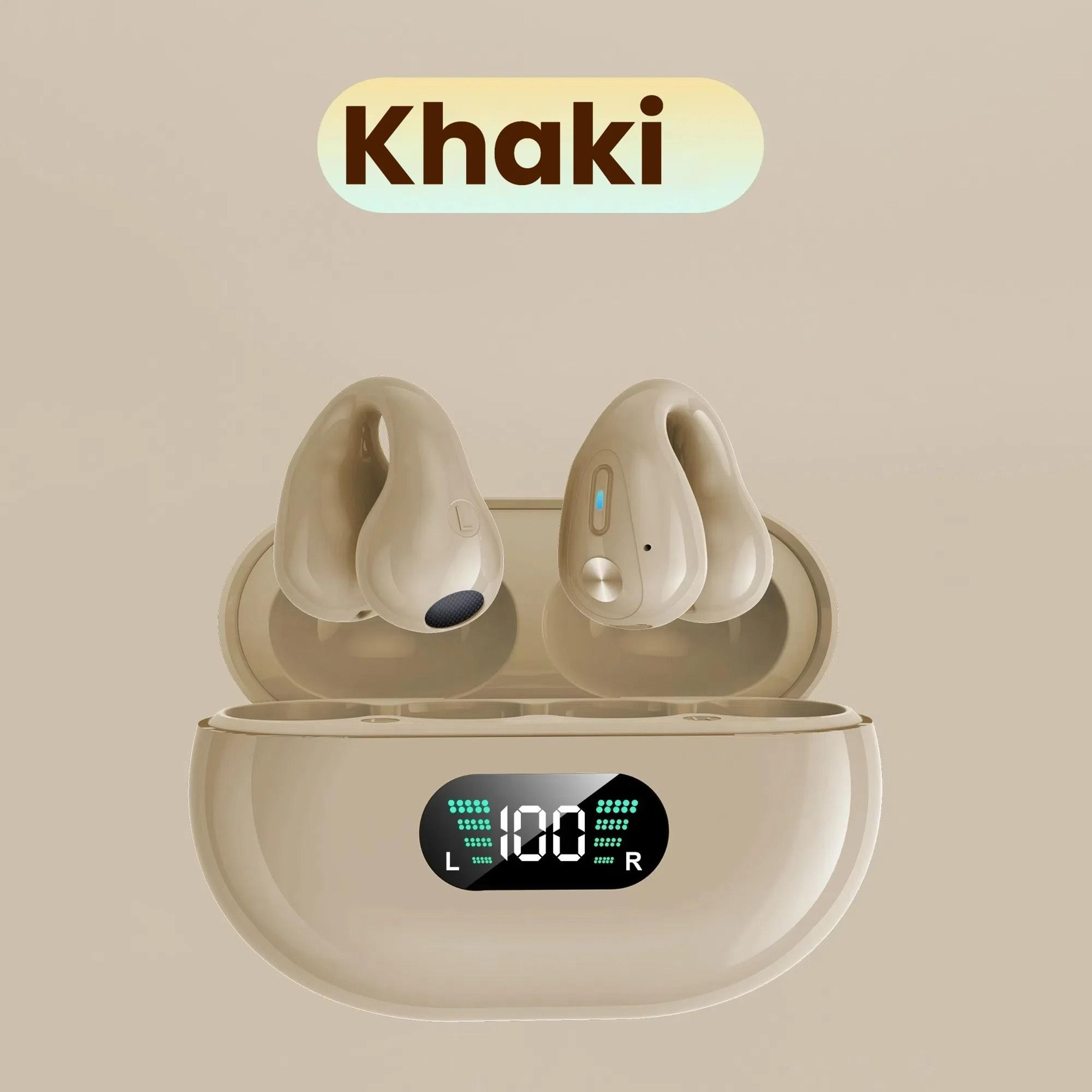 TWS S22 X22 EarClip Wireless Headphones  OpenEar HiFi Stereo  ANC Noise Reduction  Sports Earbuds W 6