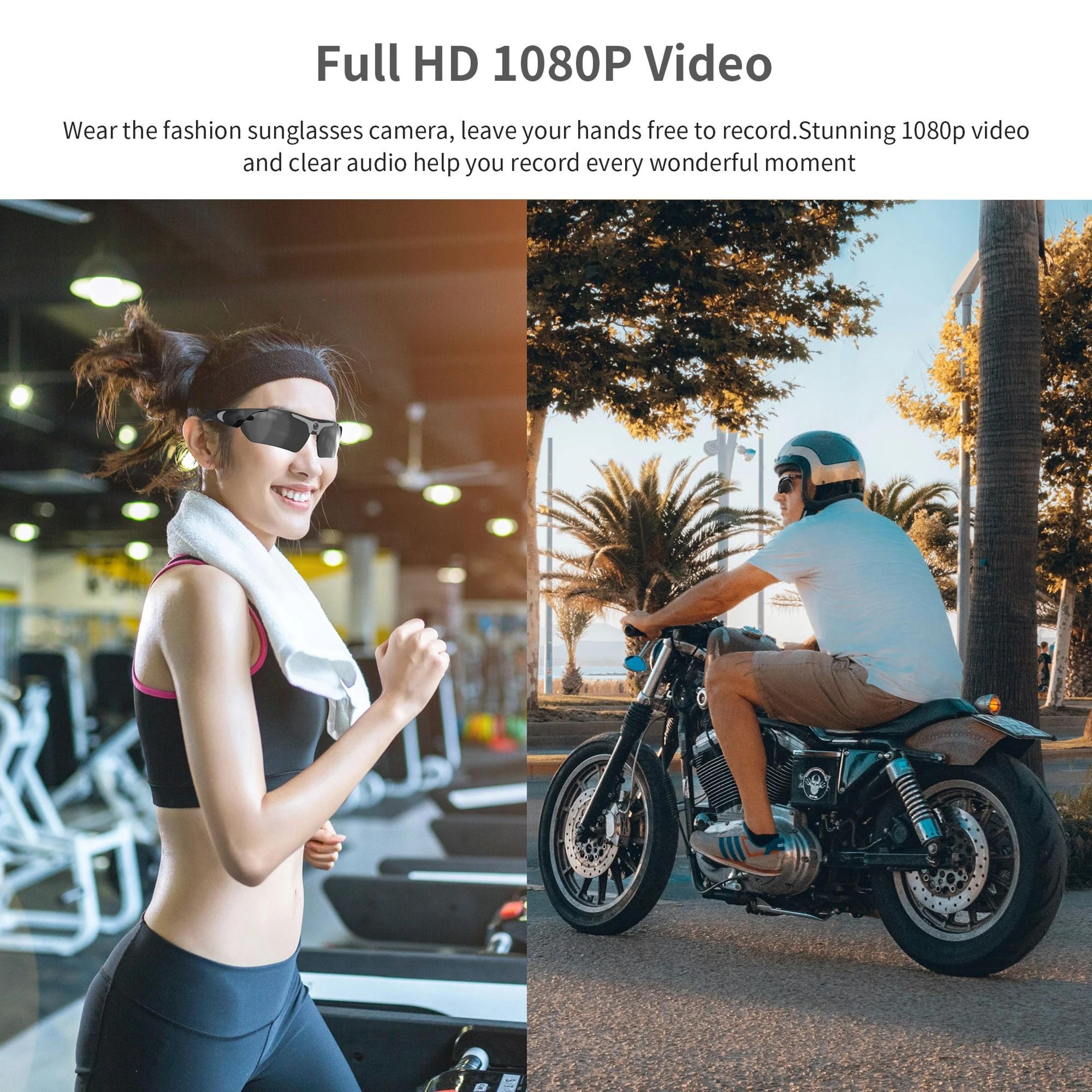 Elite HD 1080P Smart Sunglasses Camera  Polarized Sports Eyewear With WideAngle POV Video Recorder 3