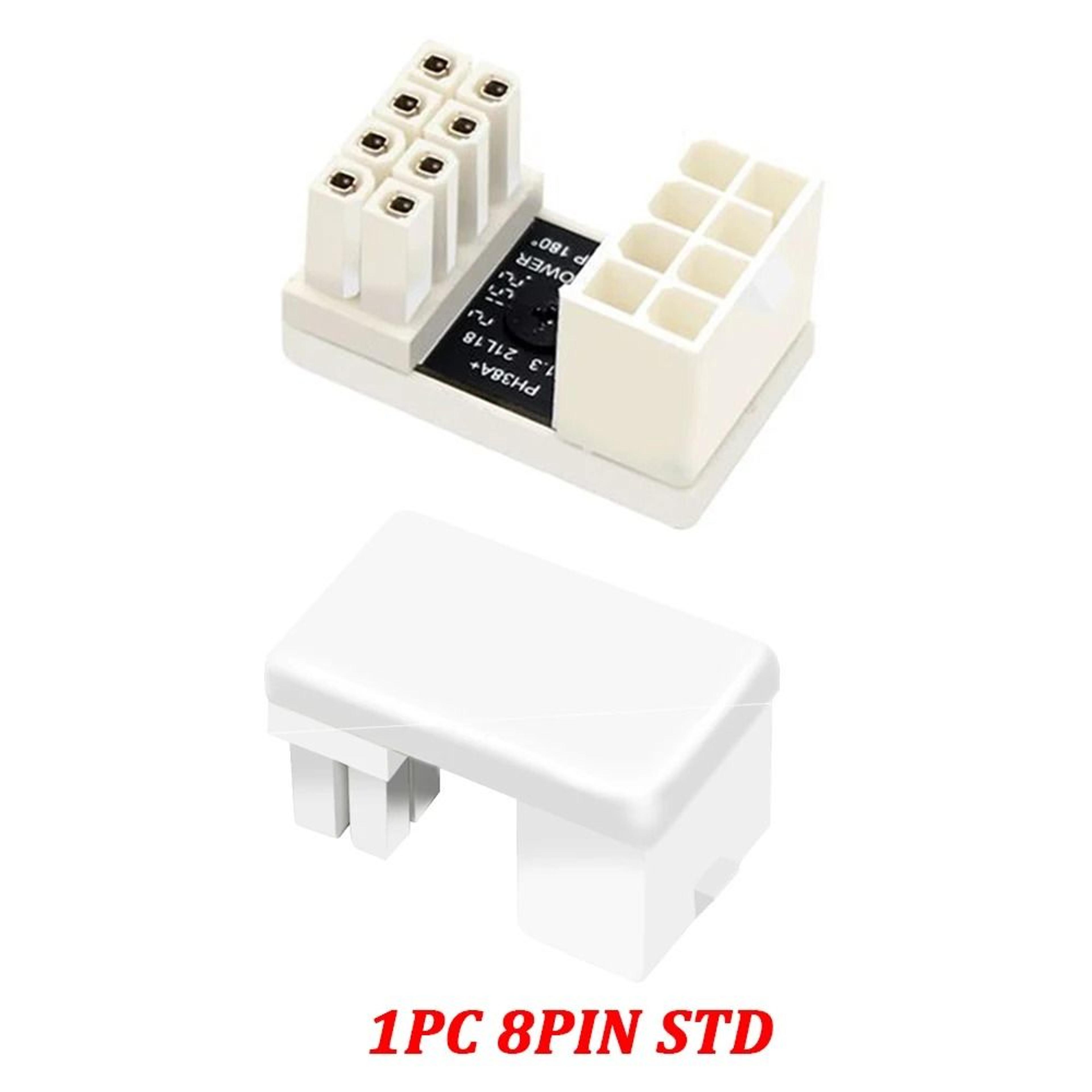 ATX GPU 180Degree Power Adapter  Angled Steering Connector For Desktop Video Cards  Cable Managemen 6