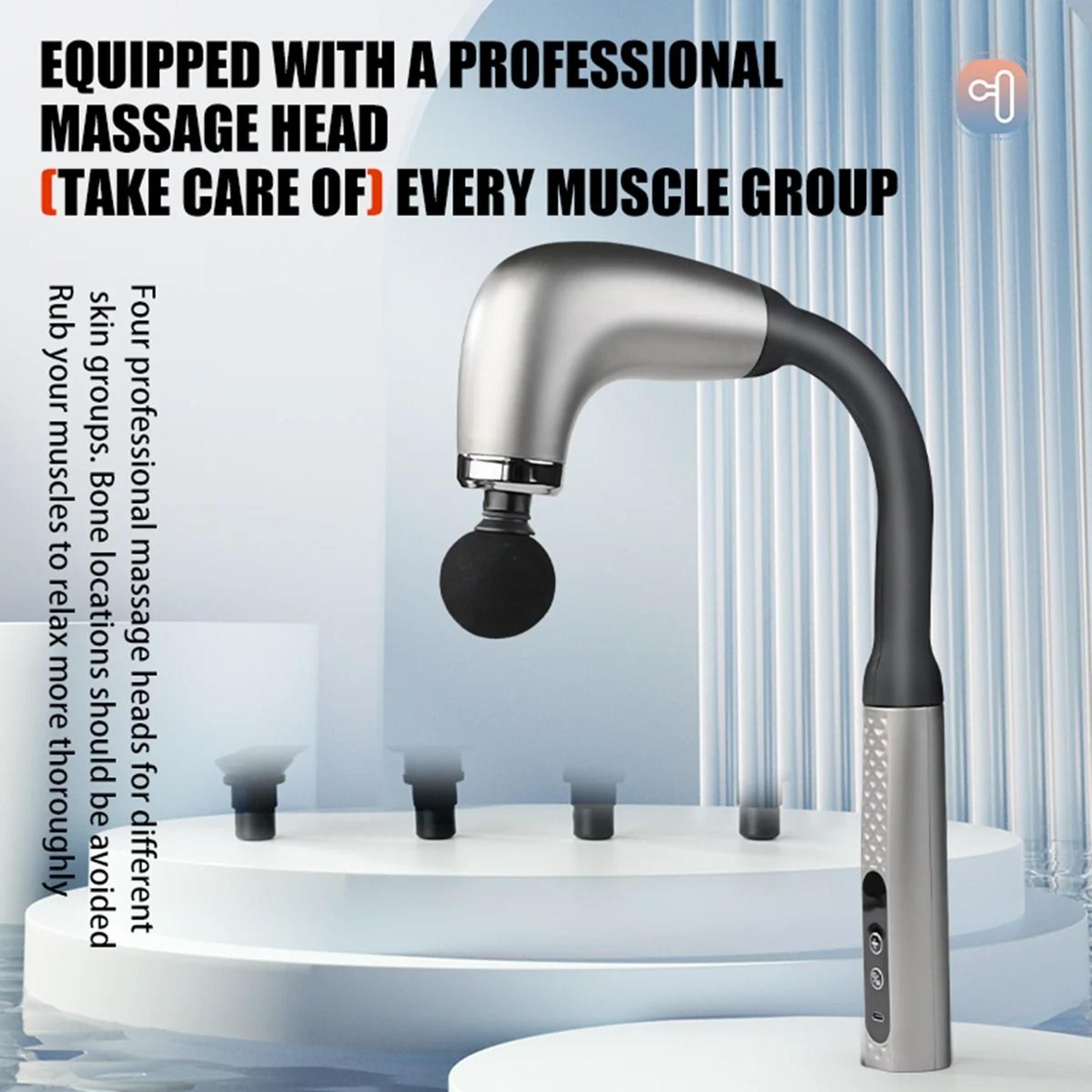 electric fascia massage gun – high-torque trigger point therapy machine – handheld percussion hammer