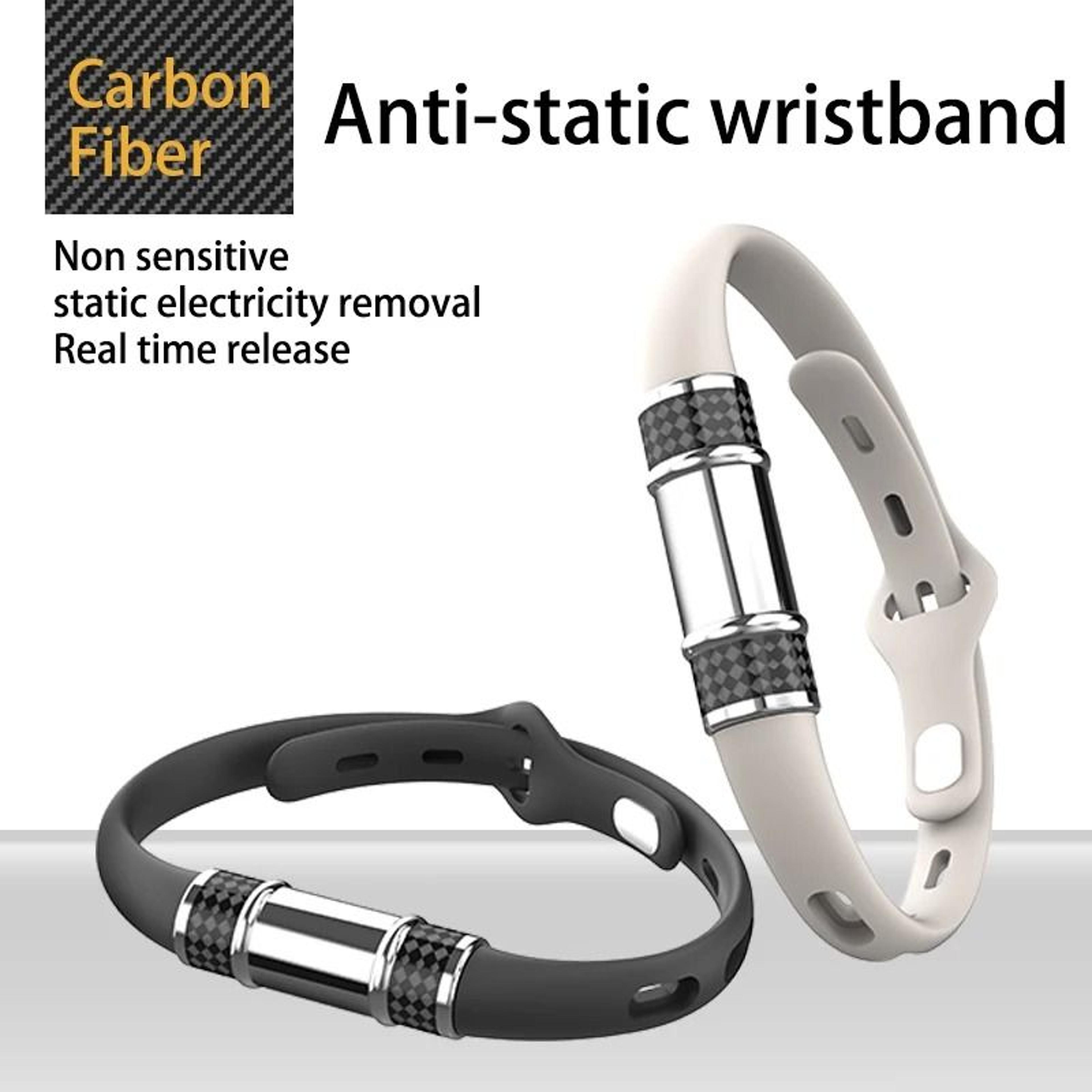 AntiStatic Wrist Band  Key Ring  Electrostatic Remover For Vehicles  Personal Use  Winter Safety Br 0