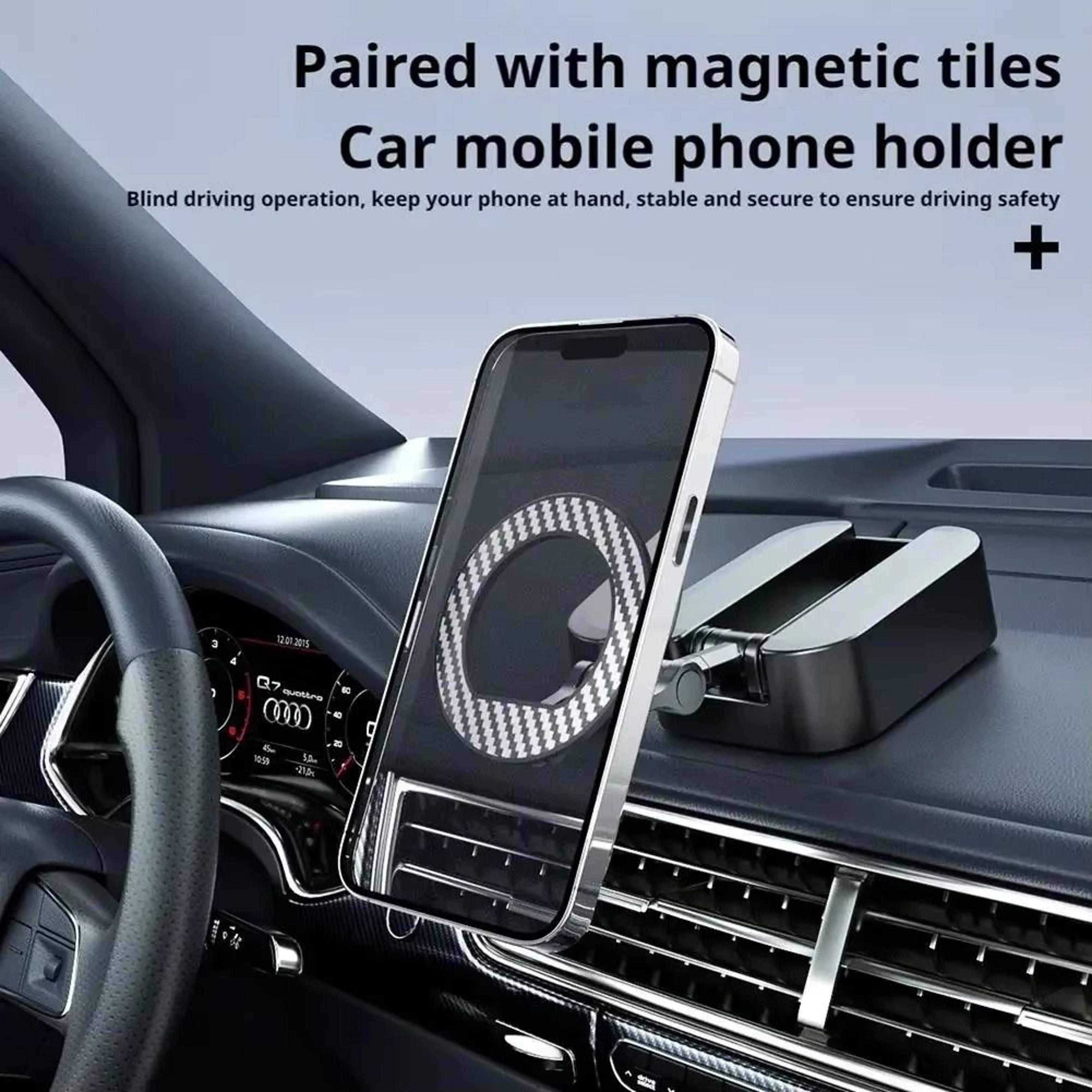 Magnetic Foldable Phone Stand  Extendable Travel Holder For Desktop  Airplanes  HighYield Mobile Su 5