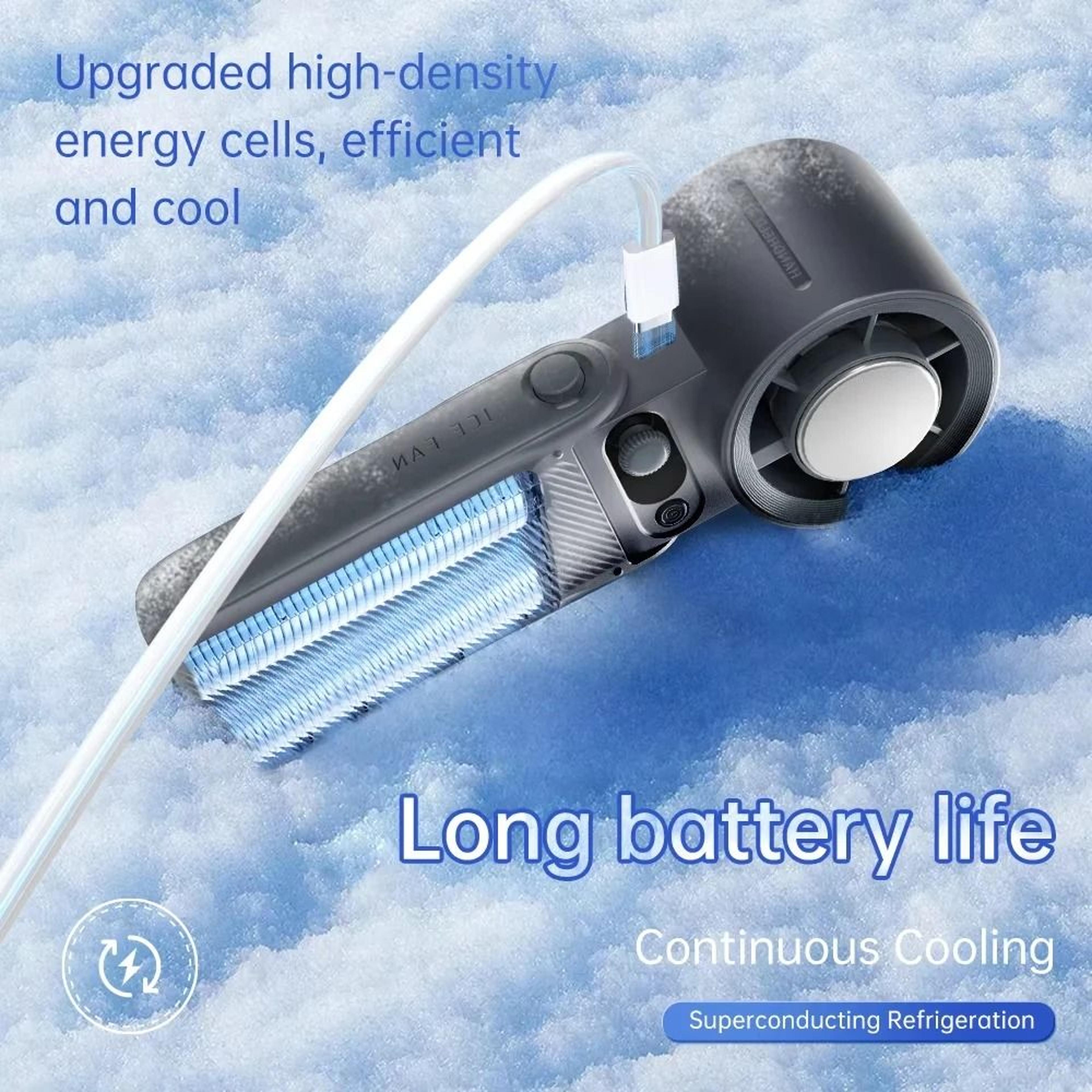 Rechargeable Cooling Fan F5 Pro  199 Adjustable Speeds  Rapid Cooling  HighYield Portable Mini Outd 3