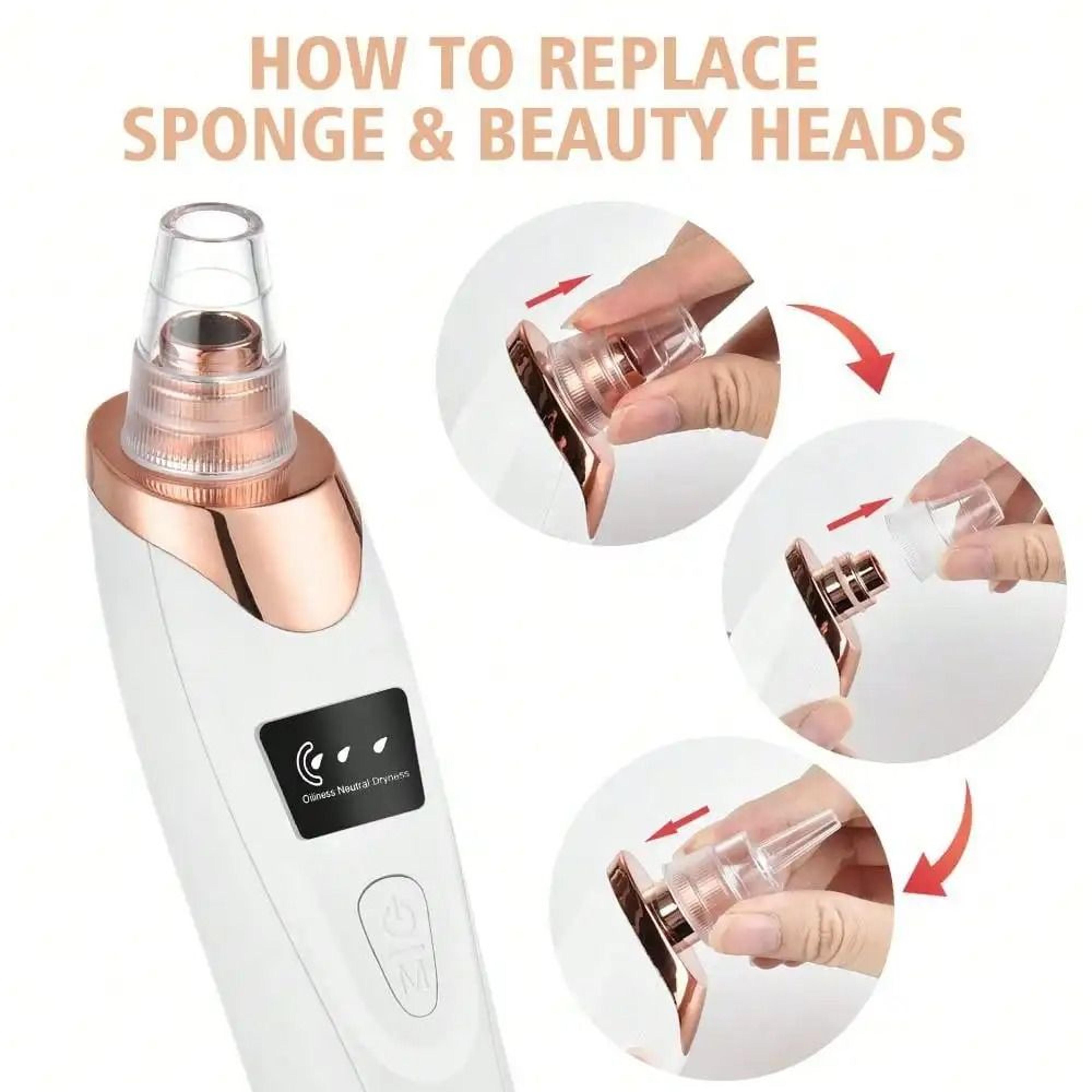 Blackhead Remover Pore Vacuum  Deep Facial Cleansing  Acne Extraction Tool  HighYield Skin Care Int 2