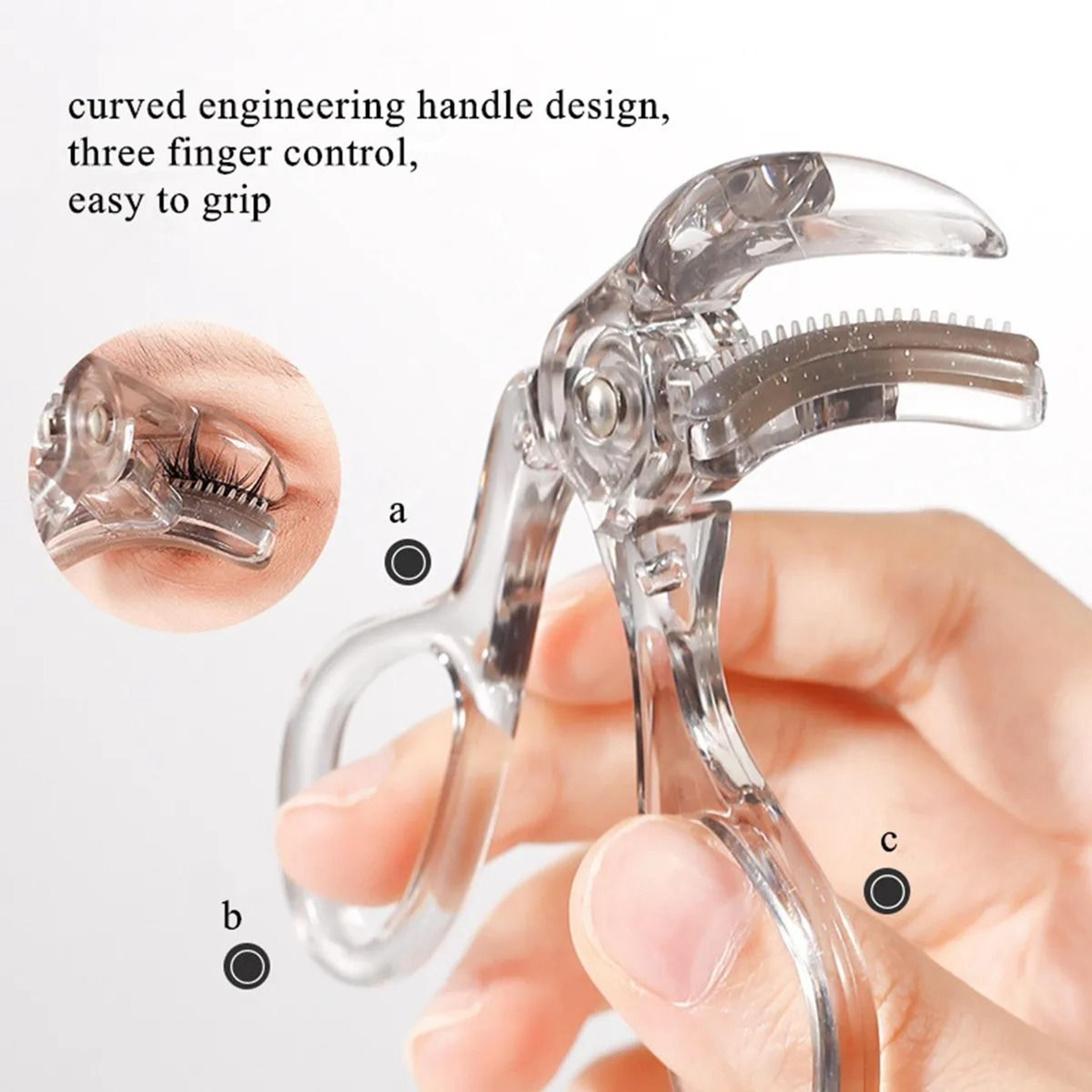 WideAngle Partial Eyelash Curler  Portable Precision CombTooth Styling Tool  HighYield Eye Enhancem 2