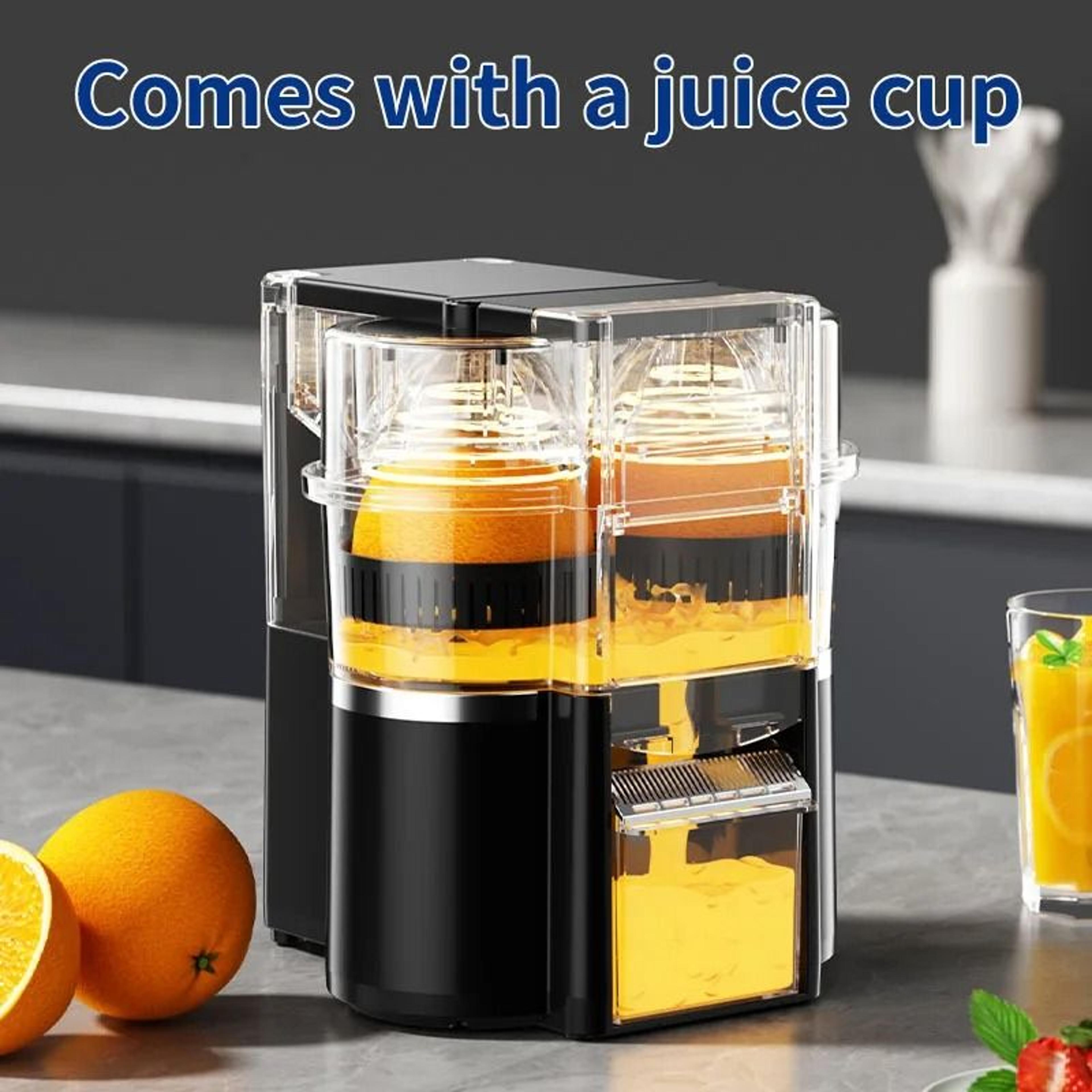 dual-head electric citrus juicer – high-yield orange & lemon squeezer – professional home kitchen