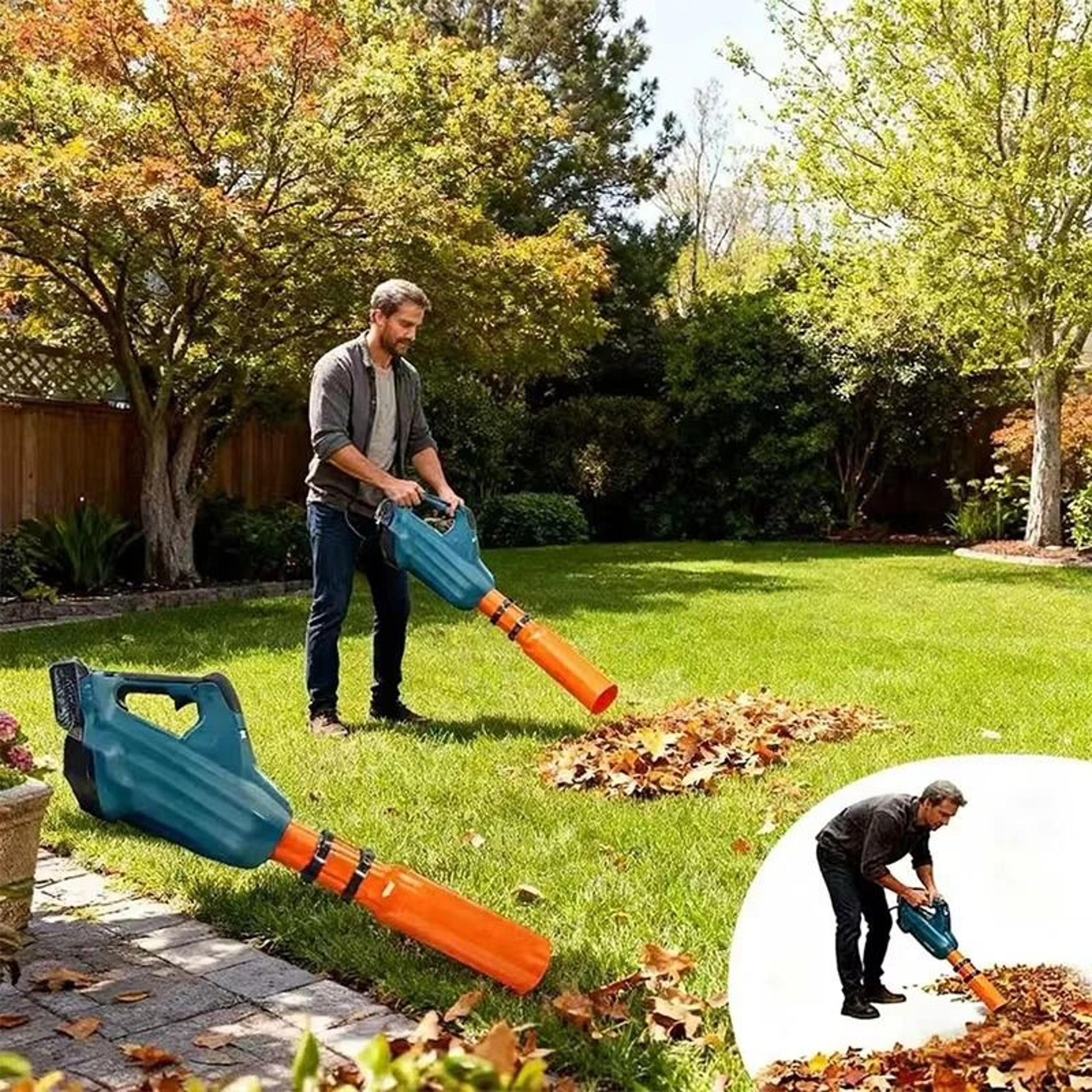 Leaf Blower Air Booster Nozzle  HighFlow PVC Attachment  HighYield Outdoor Debris Management Hub 4