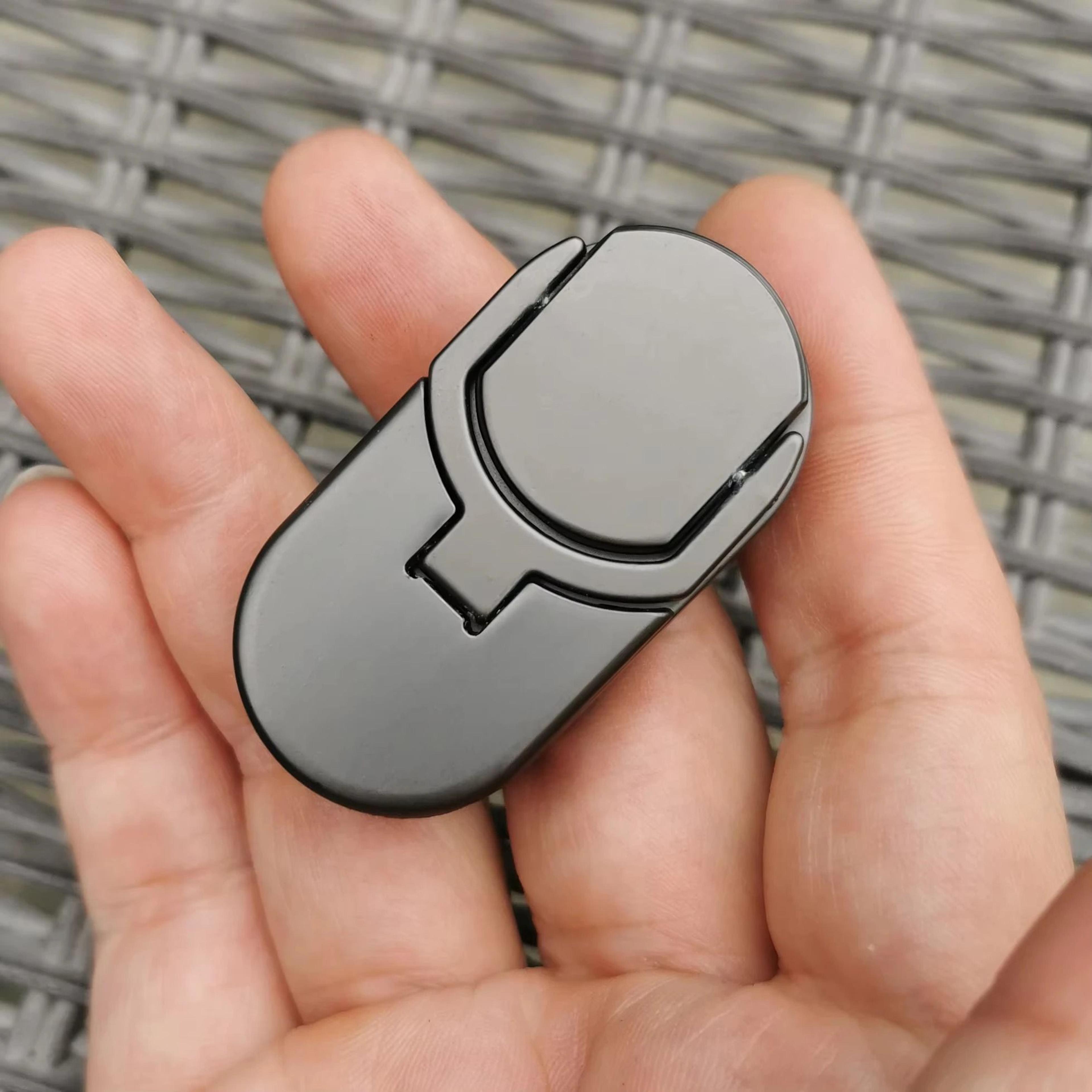 Target Push Fidget Slider  Metal Haptic Coin  Finger Decompression Tool  HighYield Tactical EDC Int 2