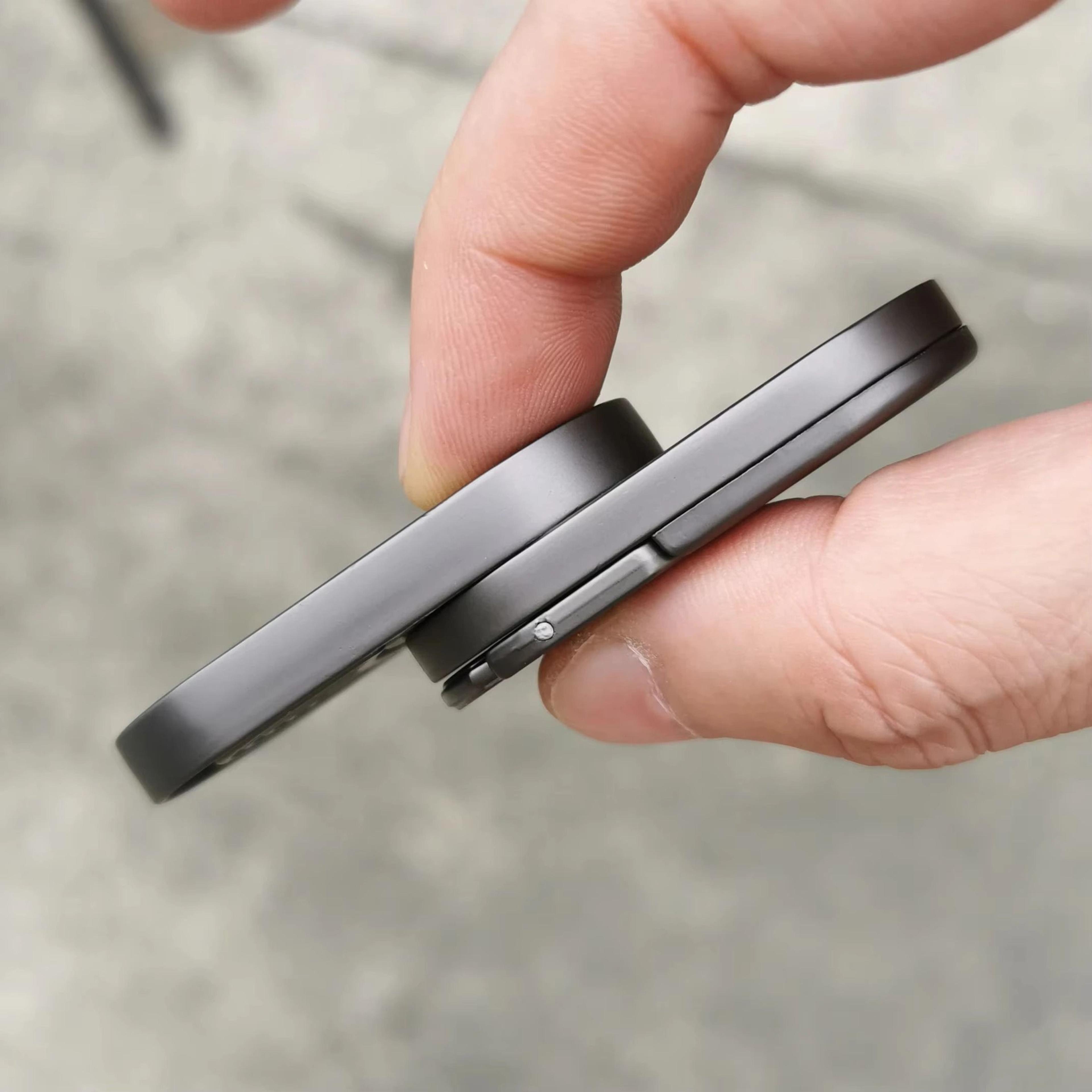 Target Push Fidget Slider  Metal Haptic Coin  Finger Decompression Tool  HighYield Tactical EDC Int 4