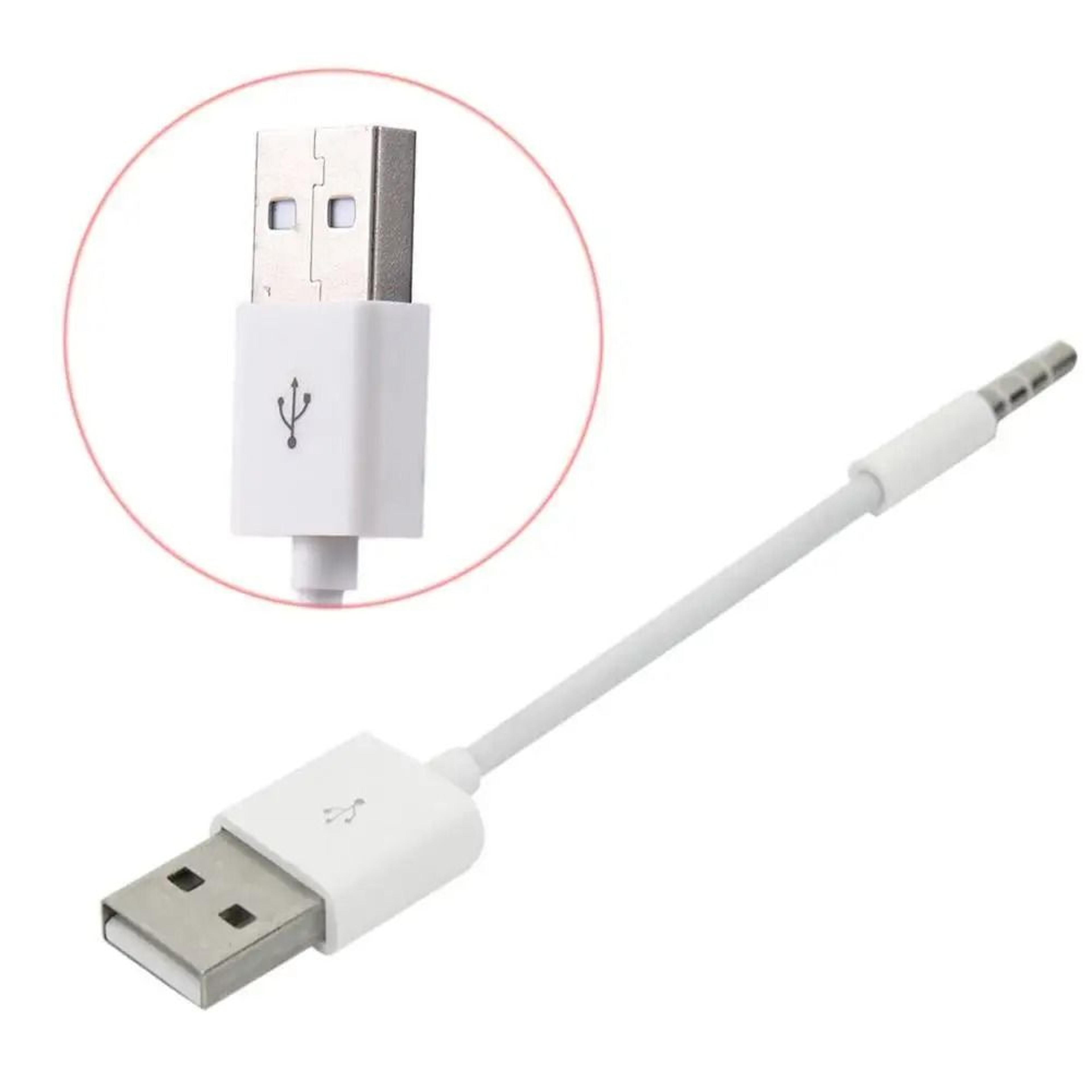 USB To 35 Mm Sync  Charge Cable  IPod Shuffle Accessory  HighYield Audio Data Interaction Hub 4