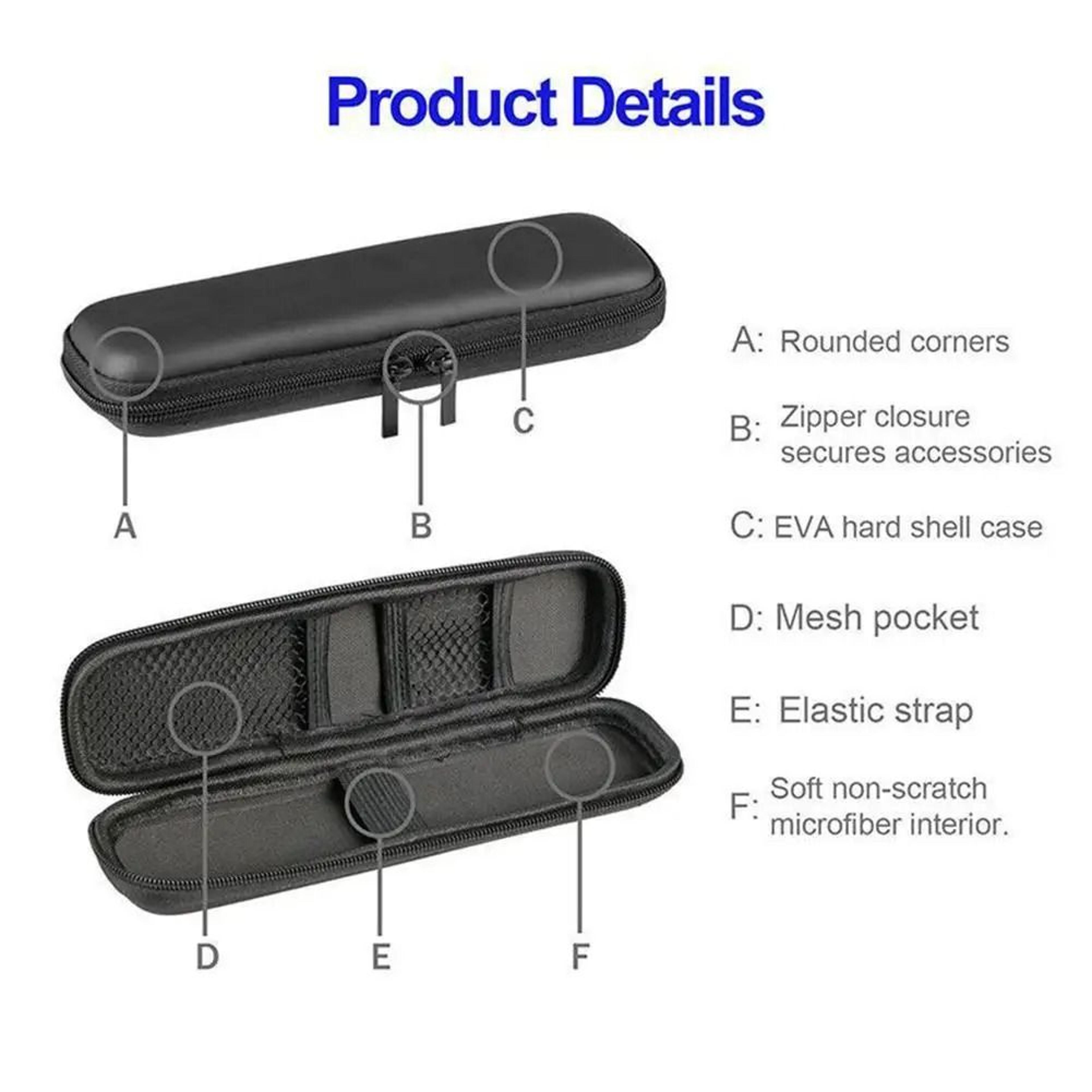 EVA Hard Shell Stylus  Pen Case  Universal Accessory Organizer  HighYield Stationery Interaction Hu 4