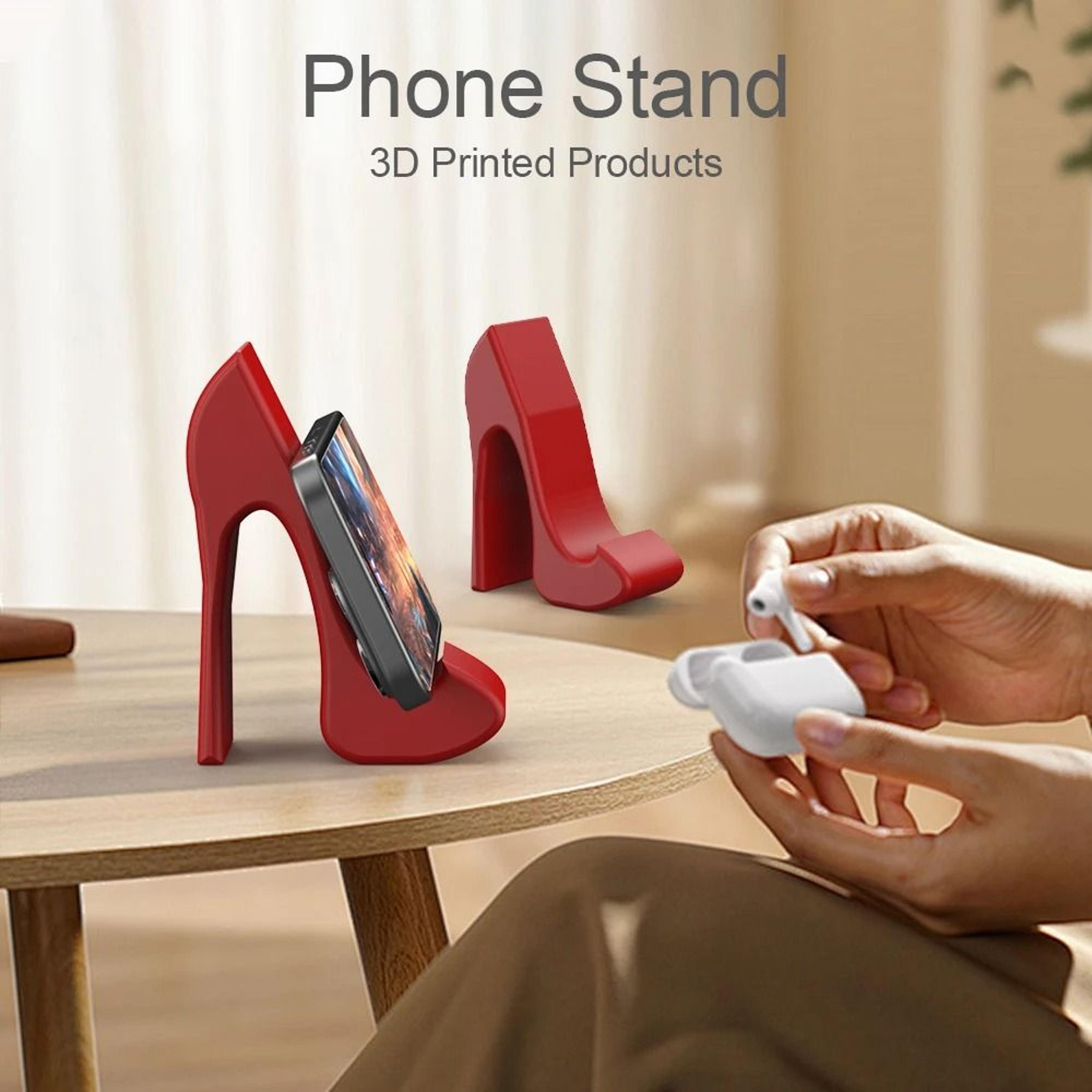 Chic HighHeel Smartphone Stand  Durable  Stylish Desktop Display 8