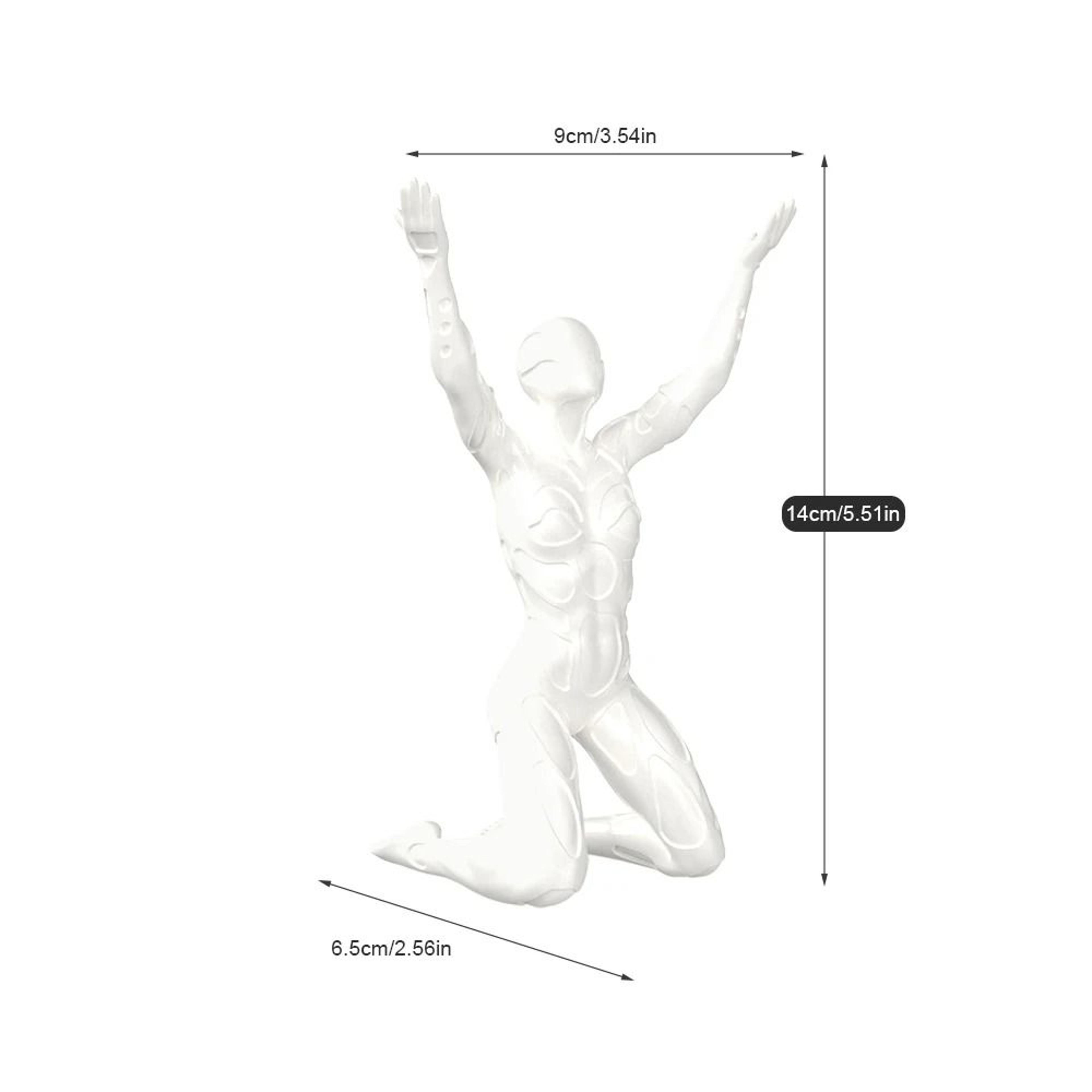 The King Kneeling Pen Holder  Funny Royal Desktop Sentry  Decor 6