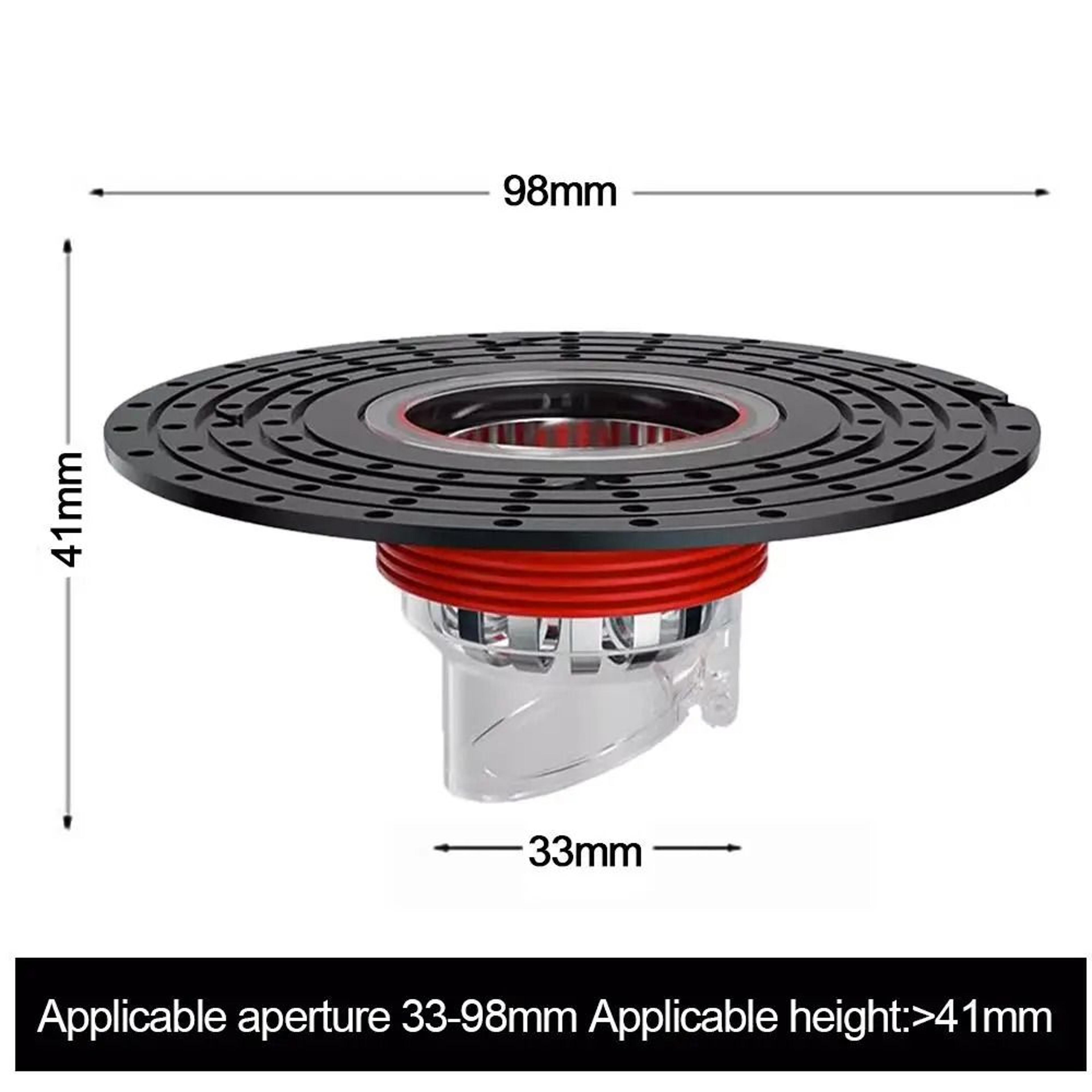 SaniSeal Pro AntiOdor Floor Drain Core  SelfClosing Insect  Clog Protection 5