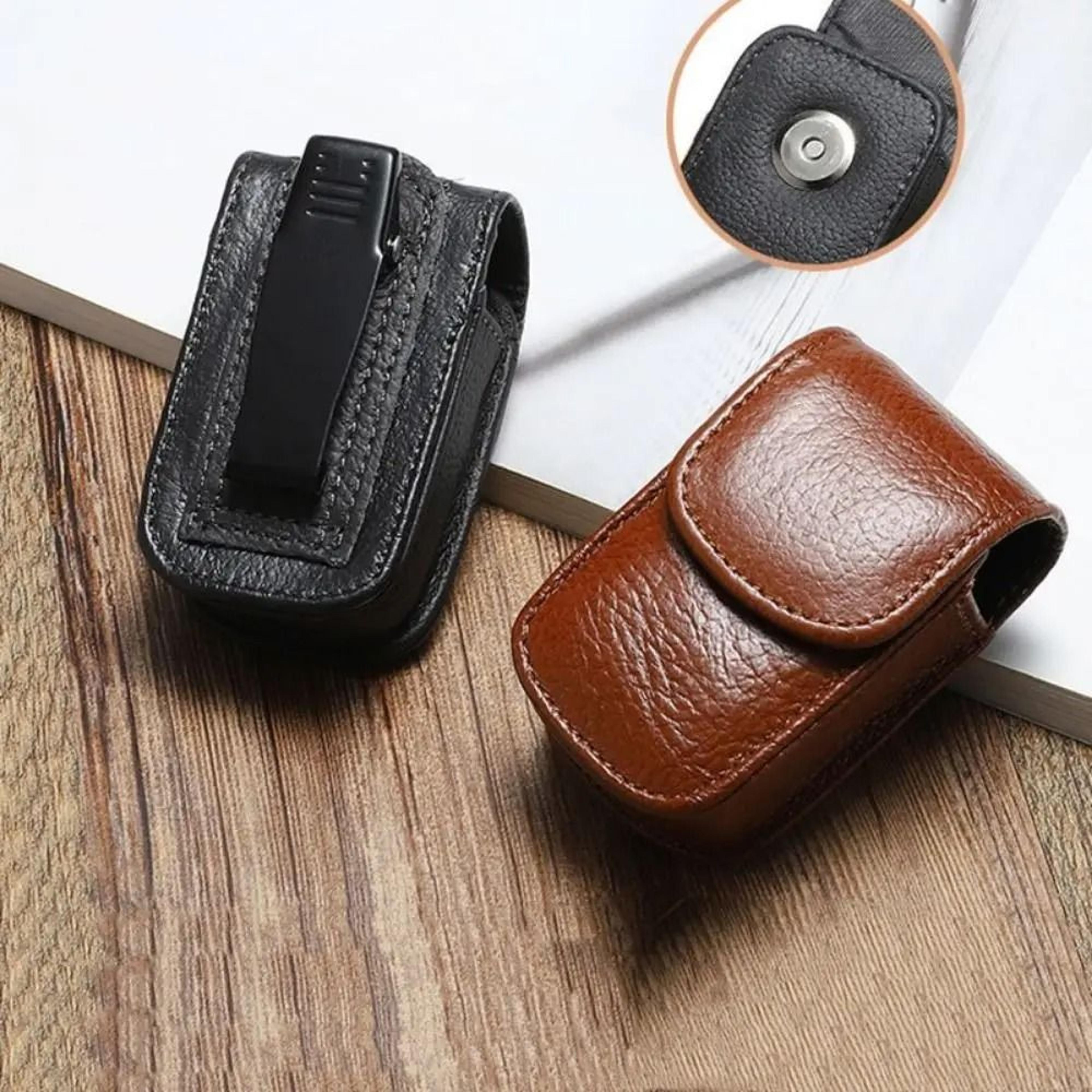 Wearable PU Glasses Case  BeltLoop Portable Storage Box  HighYield Optical Protection Hub 0