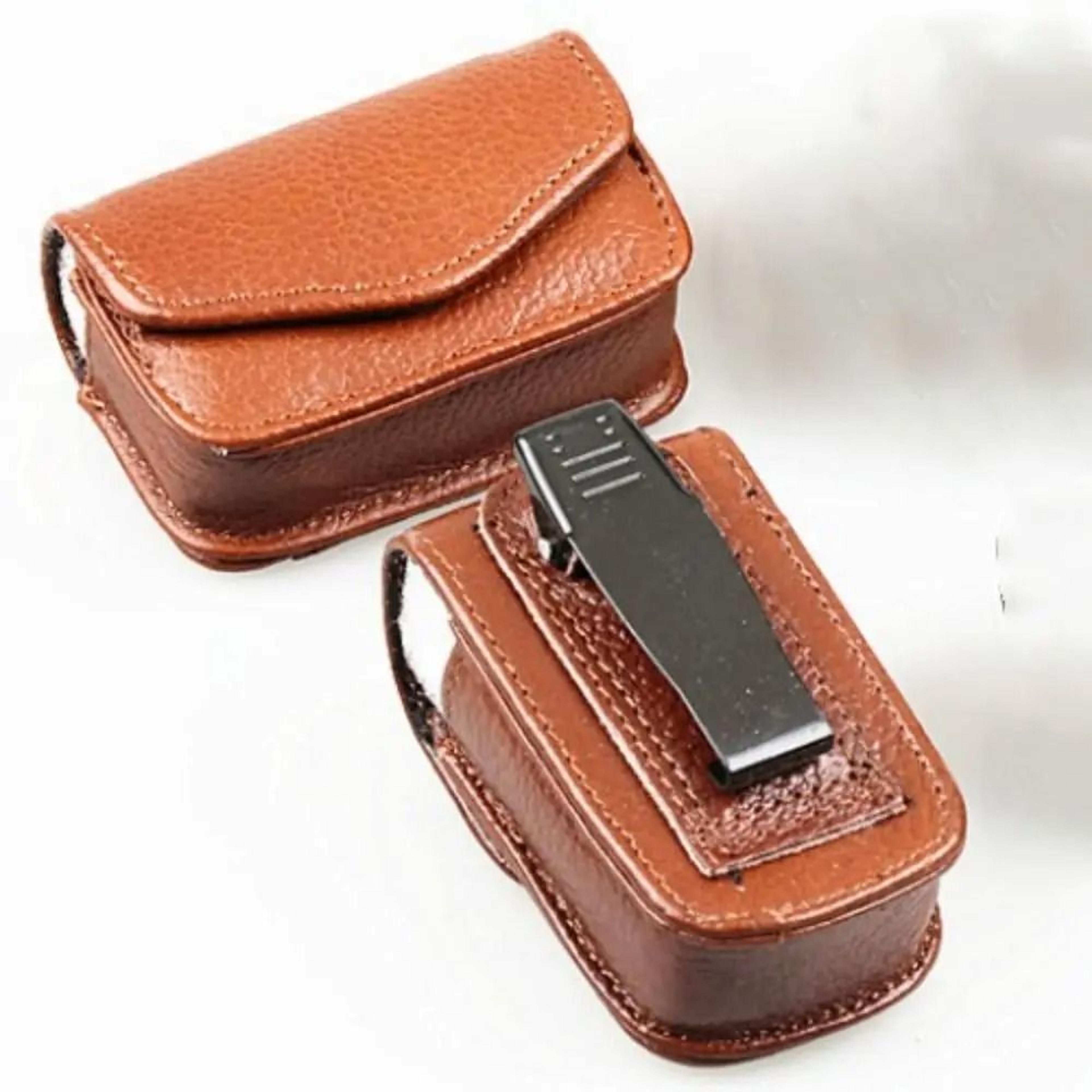 Wearable PU Glasses Case  BeltLoop Portable Storage Box  HighYield Optical Protection Hub 4