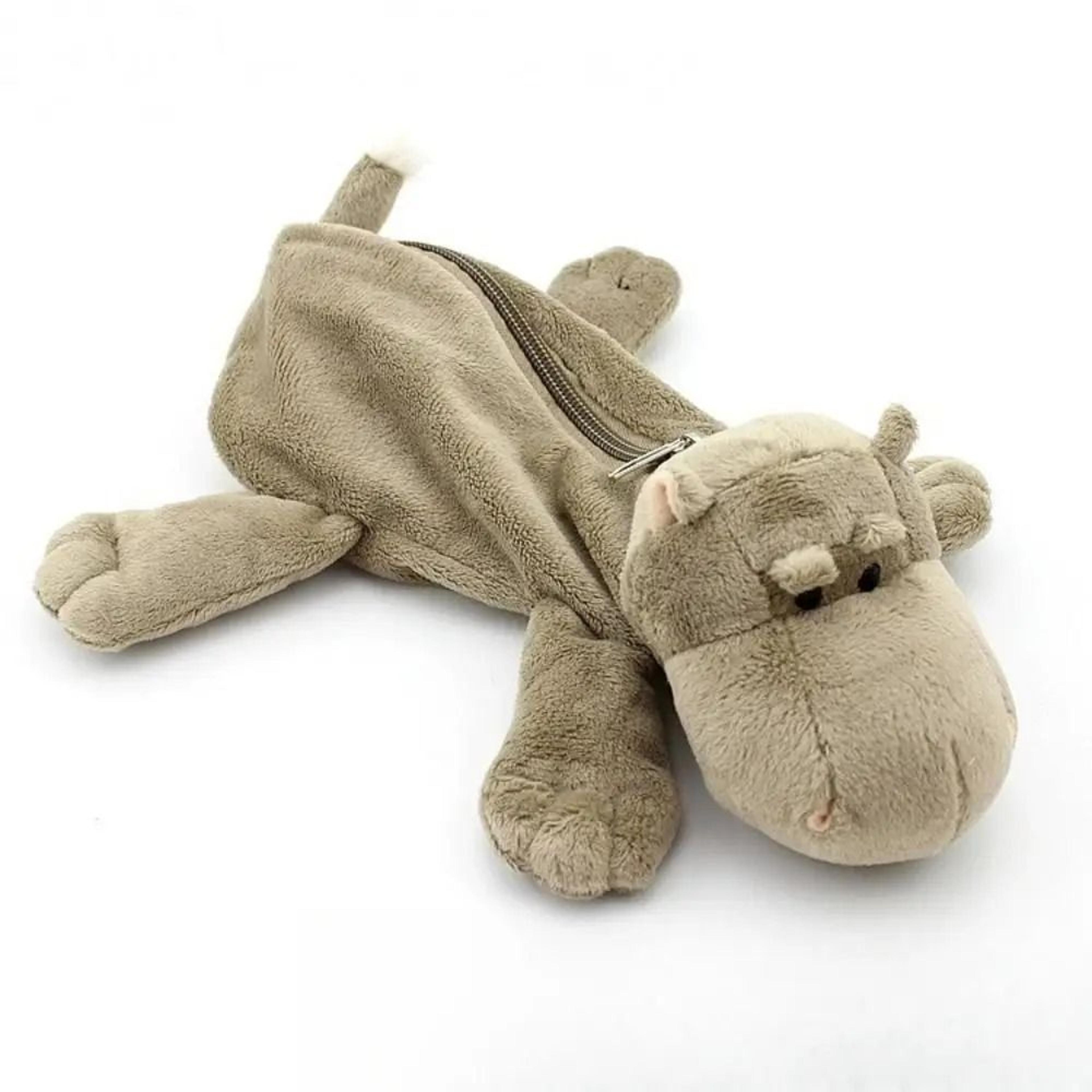 Plush Forest Animal Pencil Bag  Creative Kawaii Storage Case  HighYield Stationery Interaction Hub 11