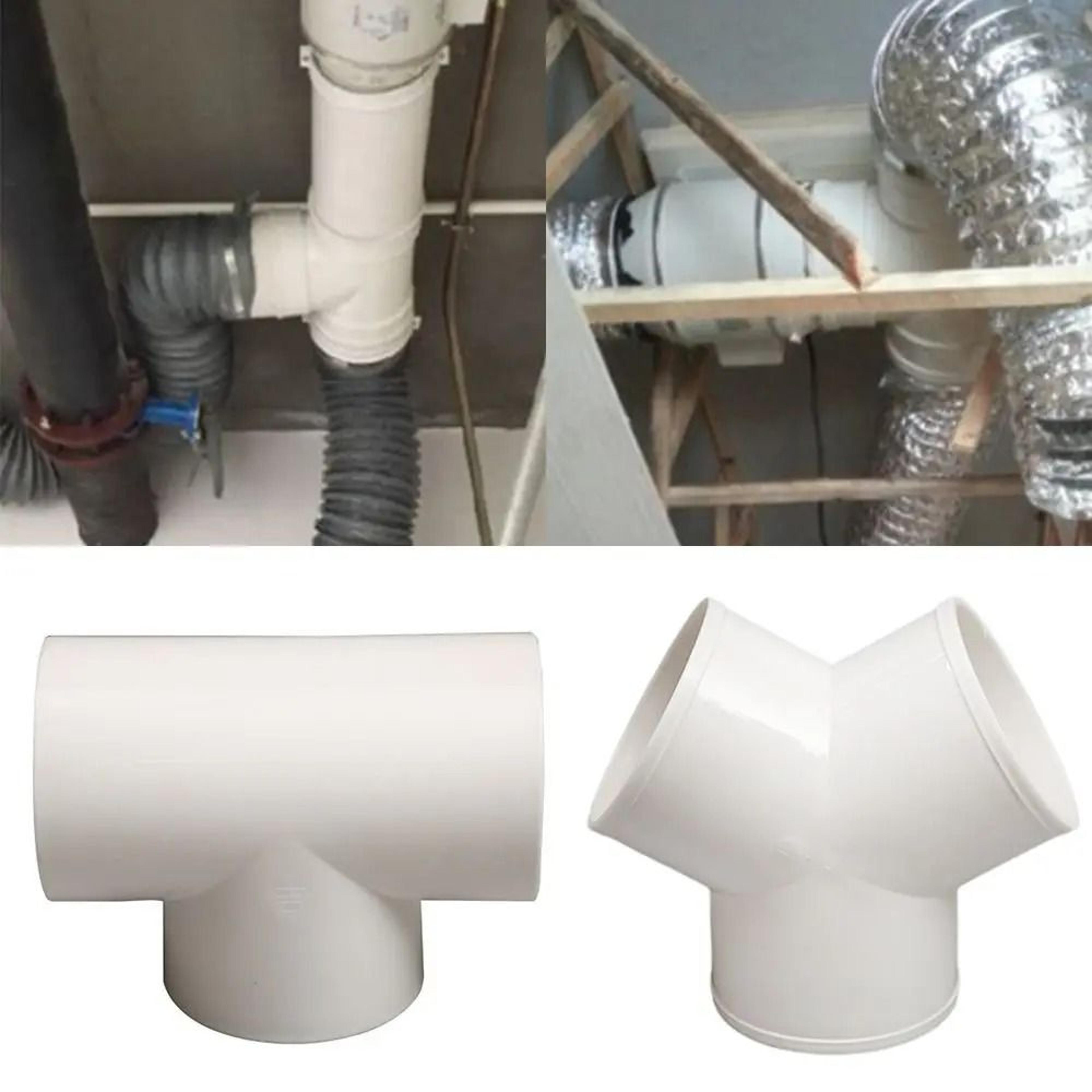 three-way duct connector – t/y ventilation splitter – high-yield airflow interaction hub