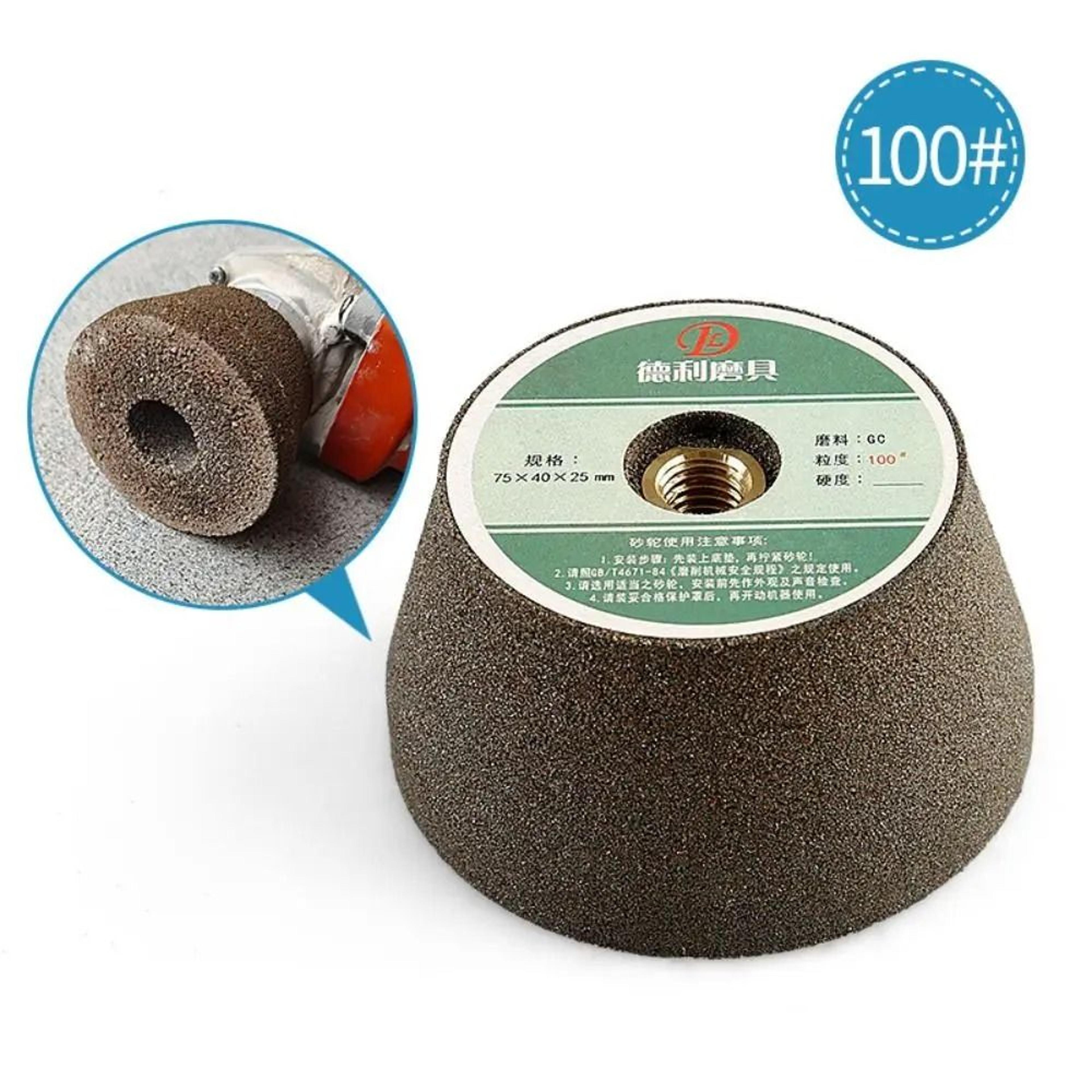 CupType Stone Grinding Head  Diamond Polishing Wheel  HighYield Abrasive Interaction Hub 6