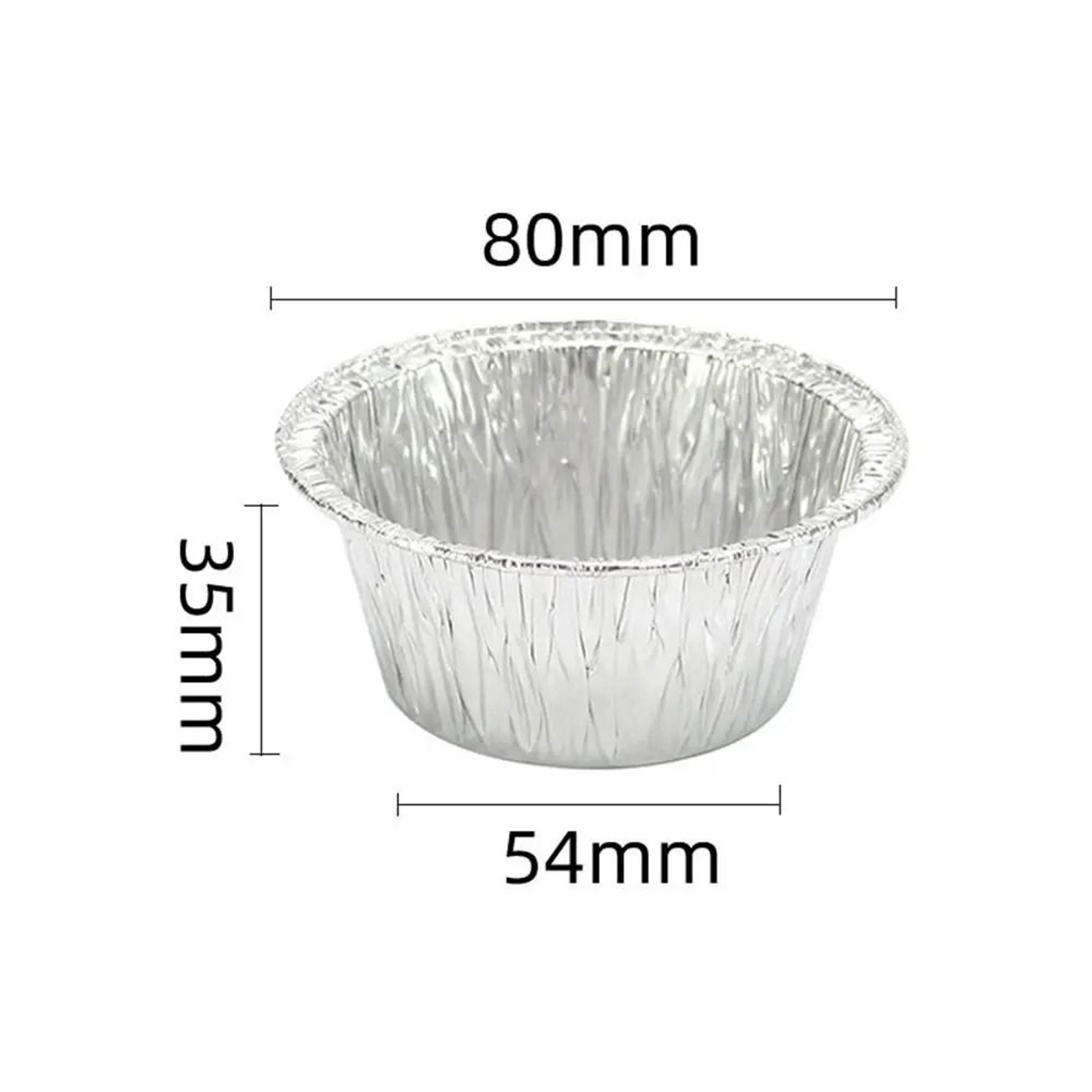 Foil Cupcake Liners 50 Pack  NonStick Muffin Baking Cups  HighYield Culinary Interaction Hub 8
