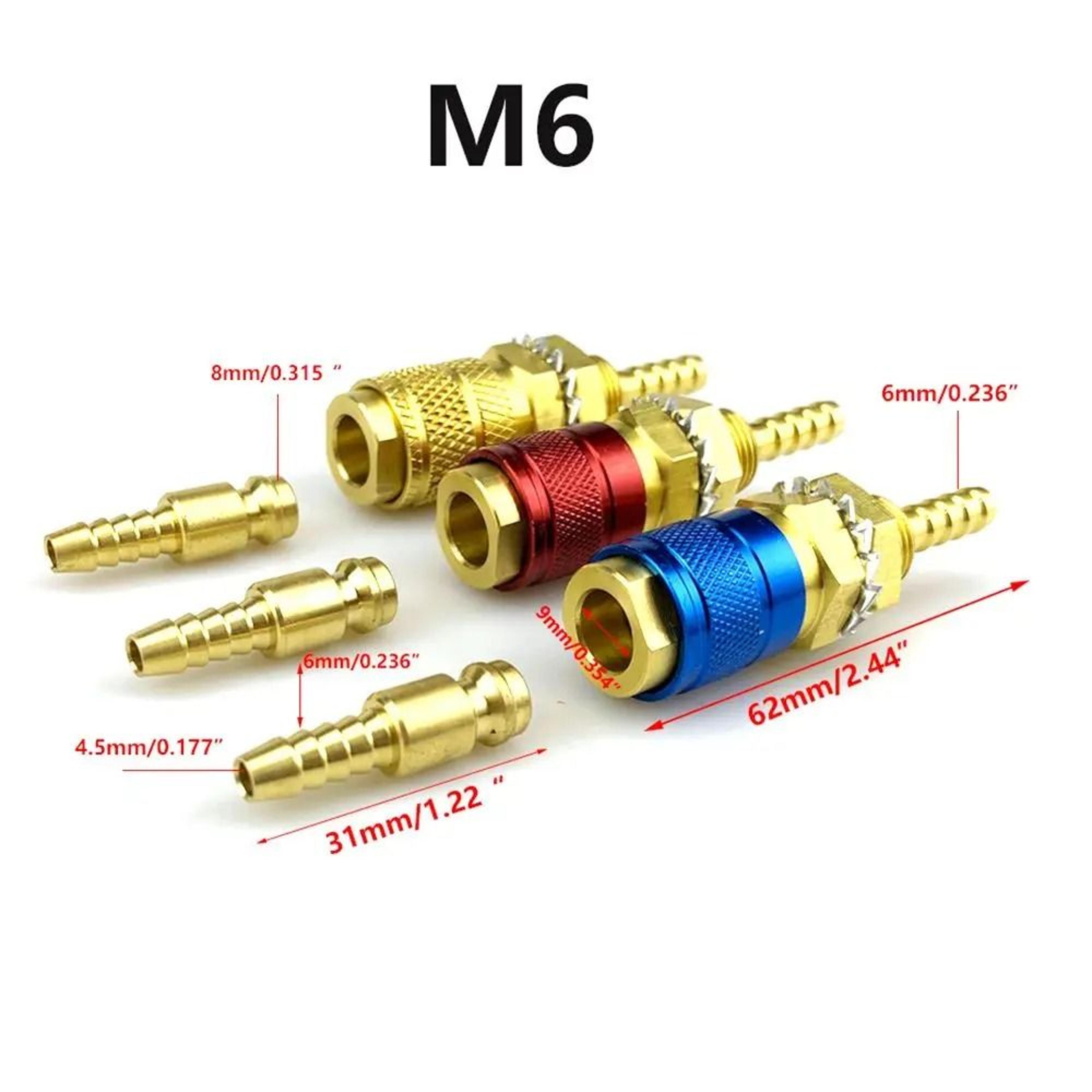 Welding Machine Quick Fitting Adapter  M6M8 WaterCooled Connector  HighYield Industrial Interaction 5
