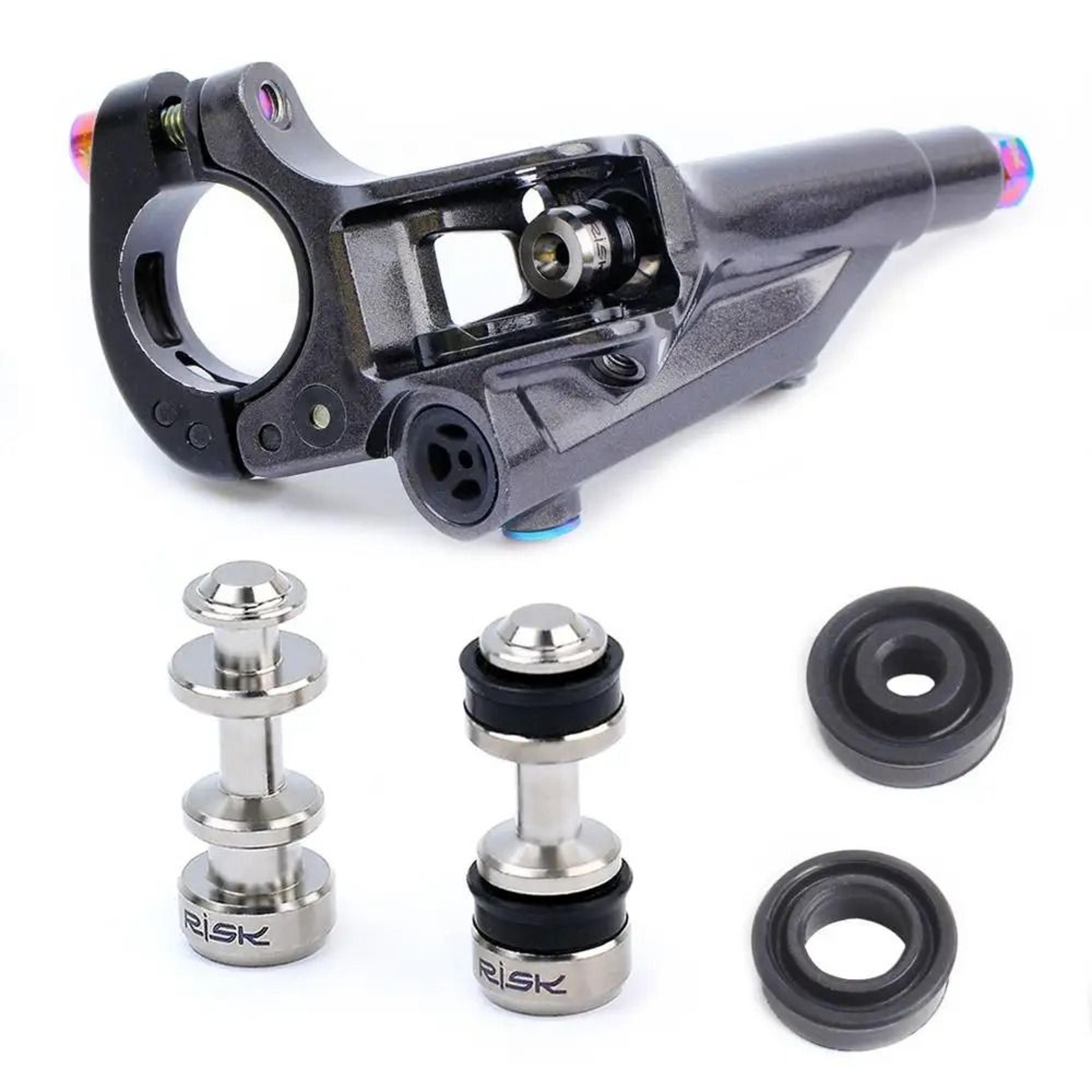 titanium brake lever piston – mtb hydraulic seal repair kit – high-yield braking interaction hub