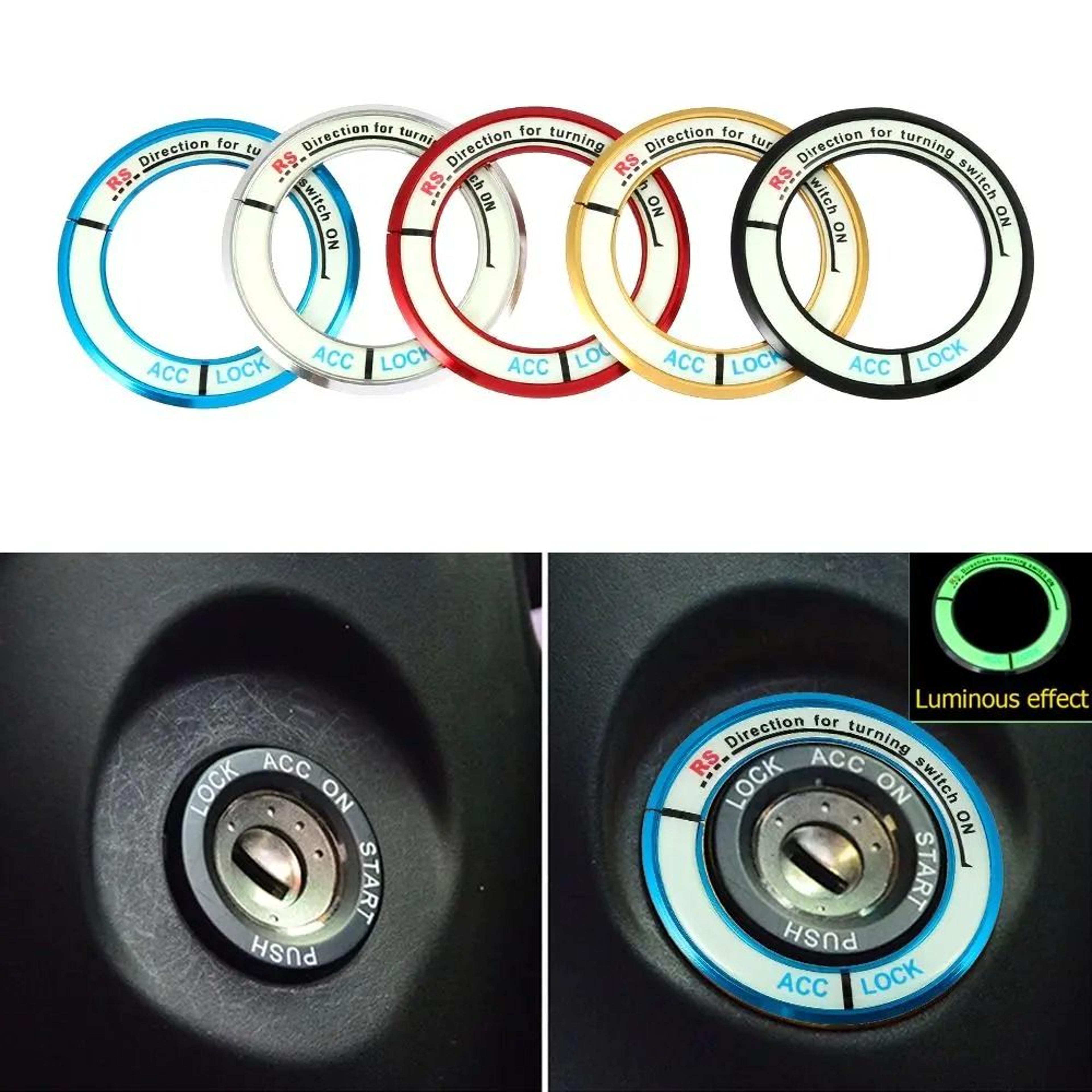 Luminous Ignition Switch Cover  Toyota Corolla  Levin Glow Ring  HighYield Automotive Interaction H 0