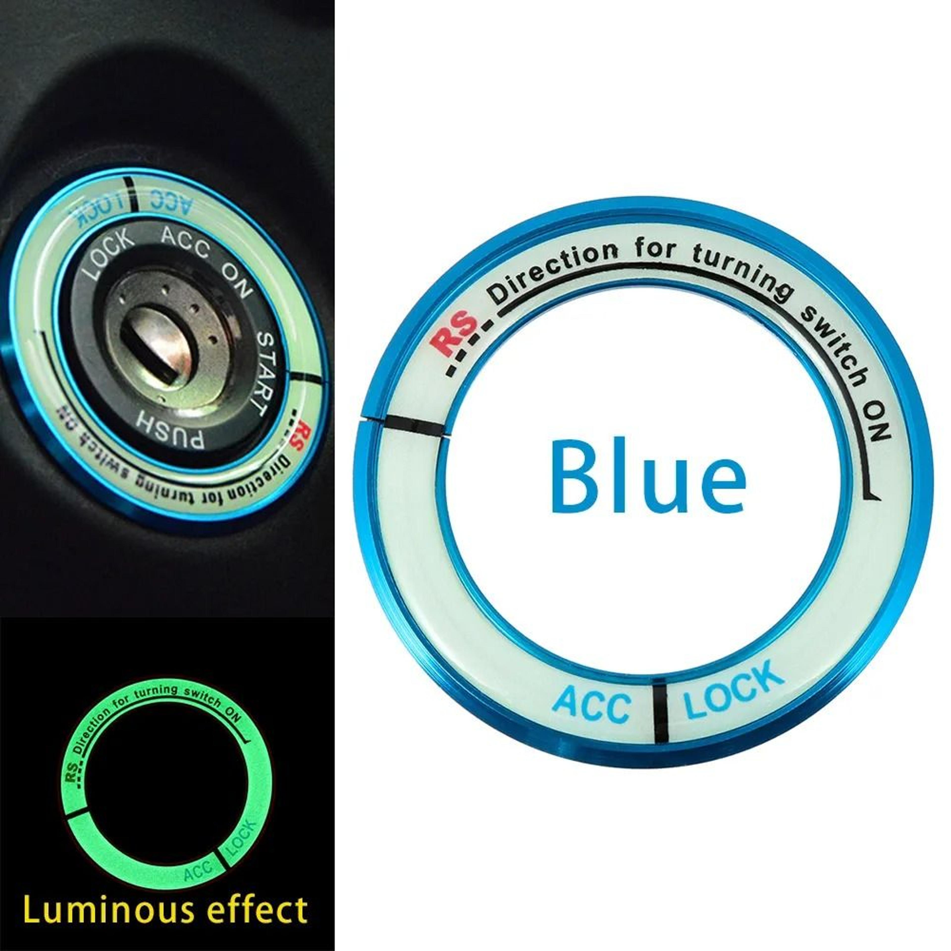 Luminous Ignition Switch Cover  Toyota Corolla  Levin Glow Ring  HighYield Automotive Interaction H 9