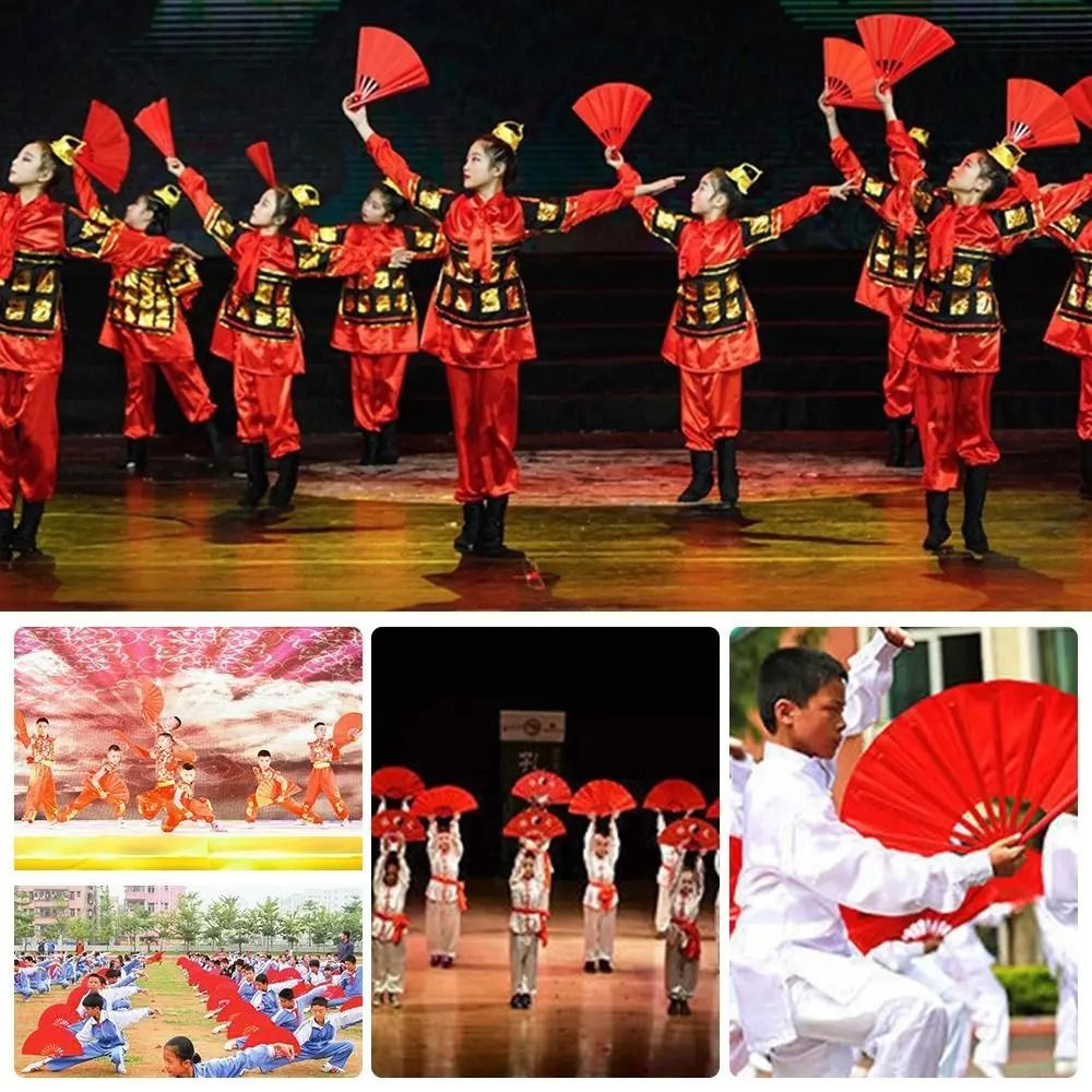 Tai Chi Kung Fu Folding Fan  HighIntensity Martial Arts Stage Fan  Kinetic Interaction Hub 1