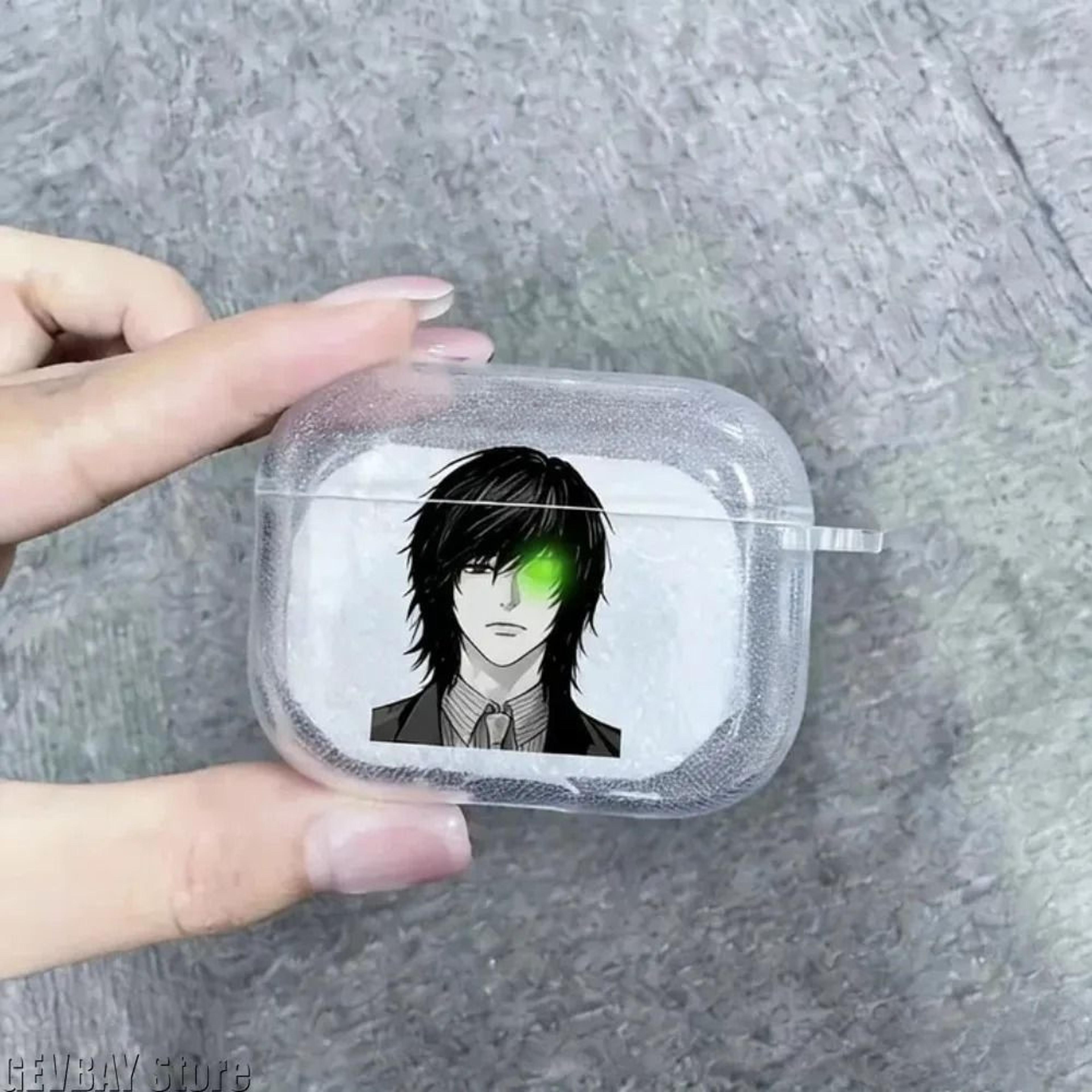 Death Note Anime Earphone Case  Yagami Light  Mikami Teru TPU  HighYield Audio Interaction Hub 4
