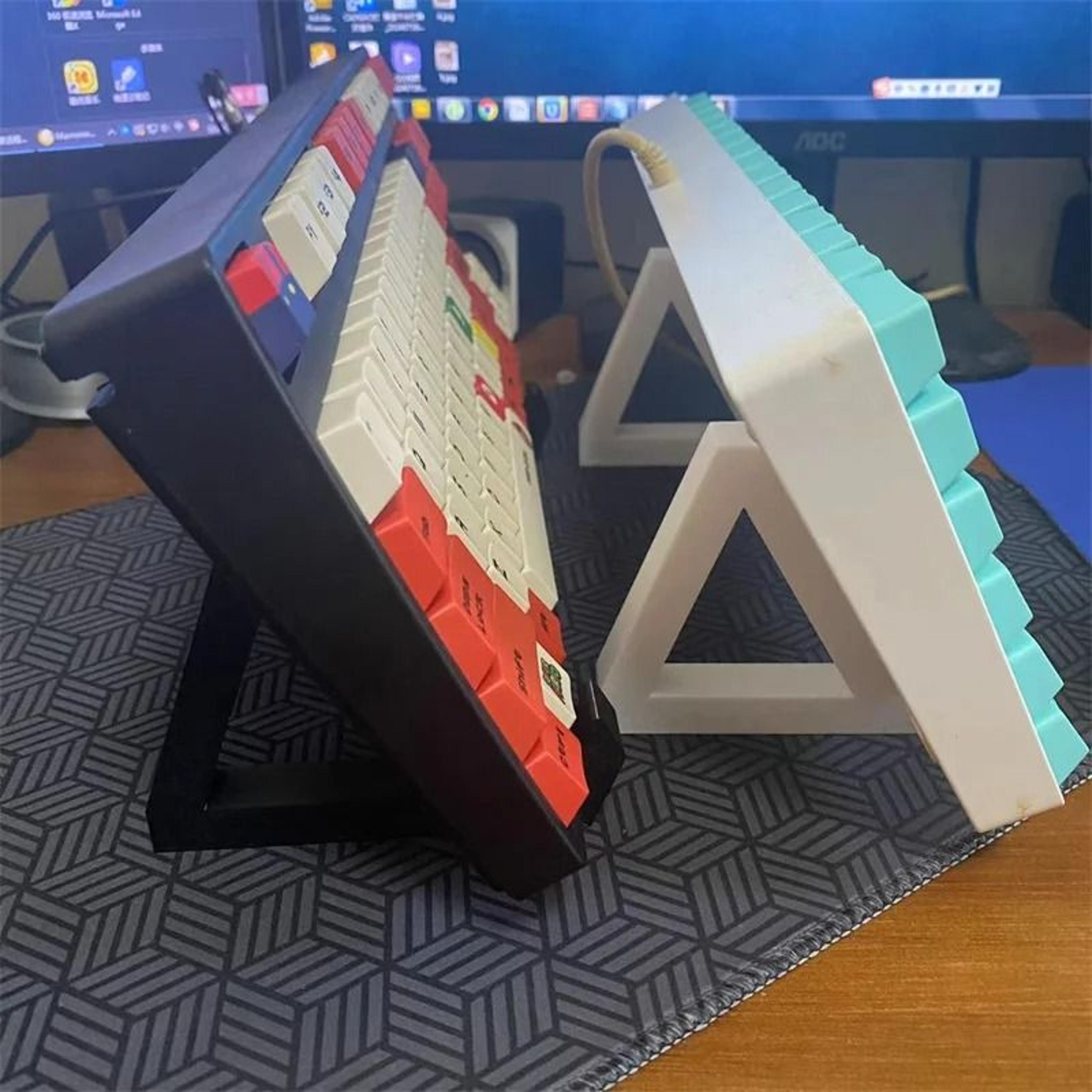 Mechanical Keyboard Storage Rack  3D Printed Display Bracket  HighYield Desktop Interaction Hub 1