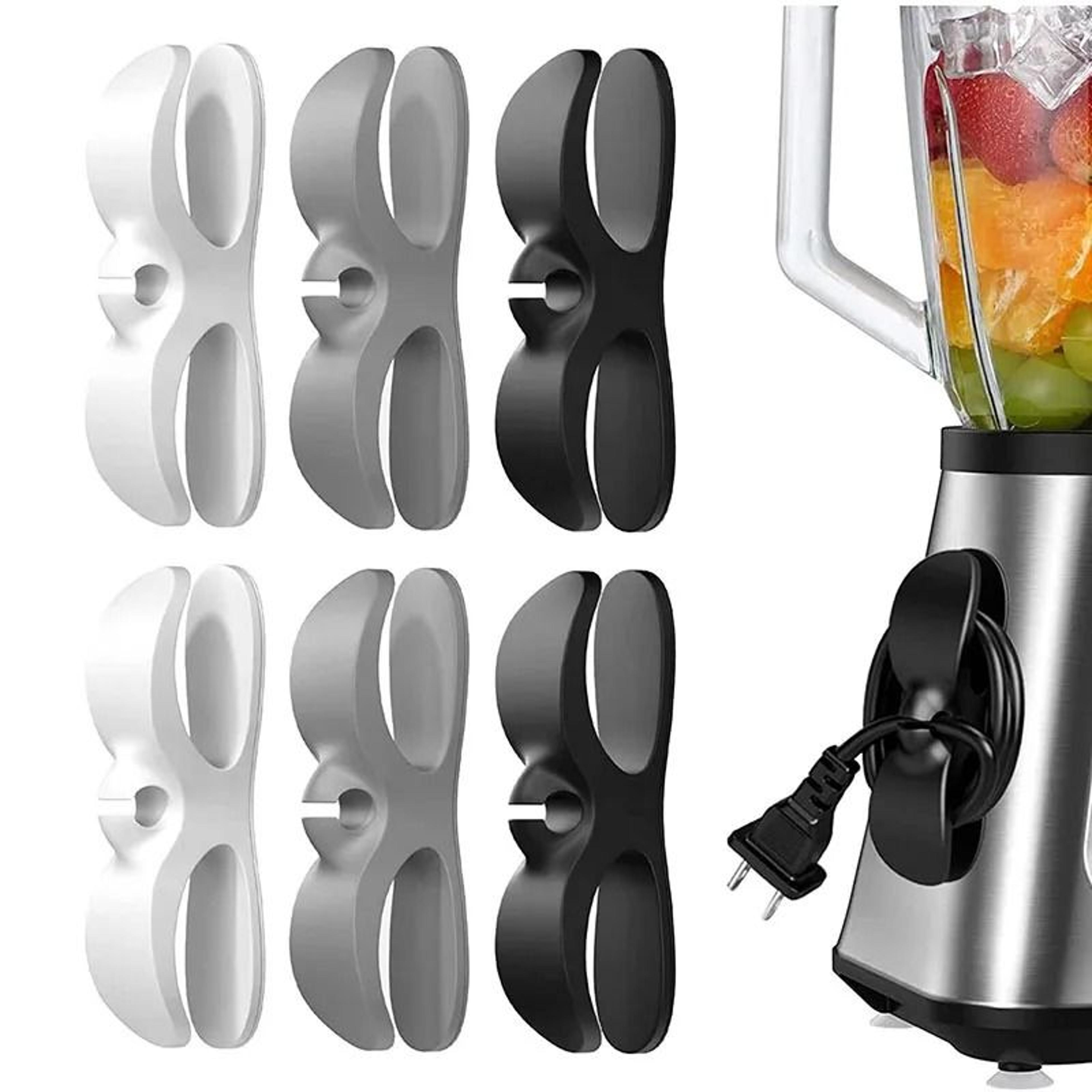 universal adhesive kitchen appliance cord organizers