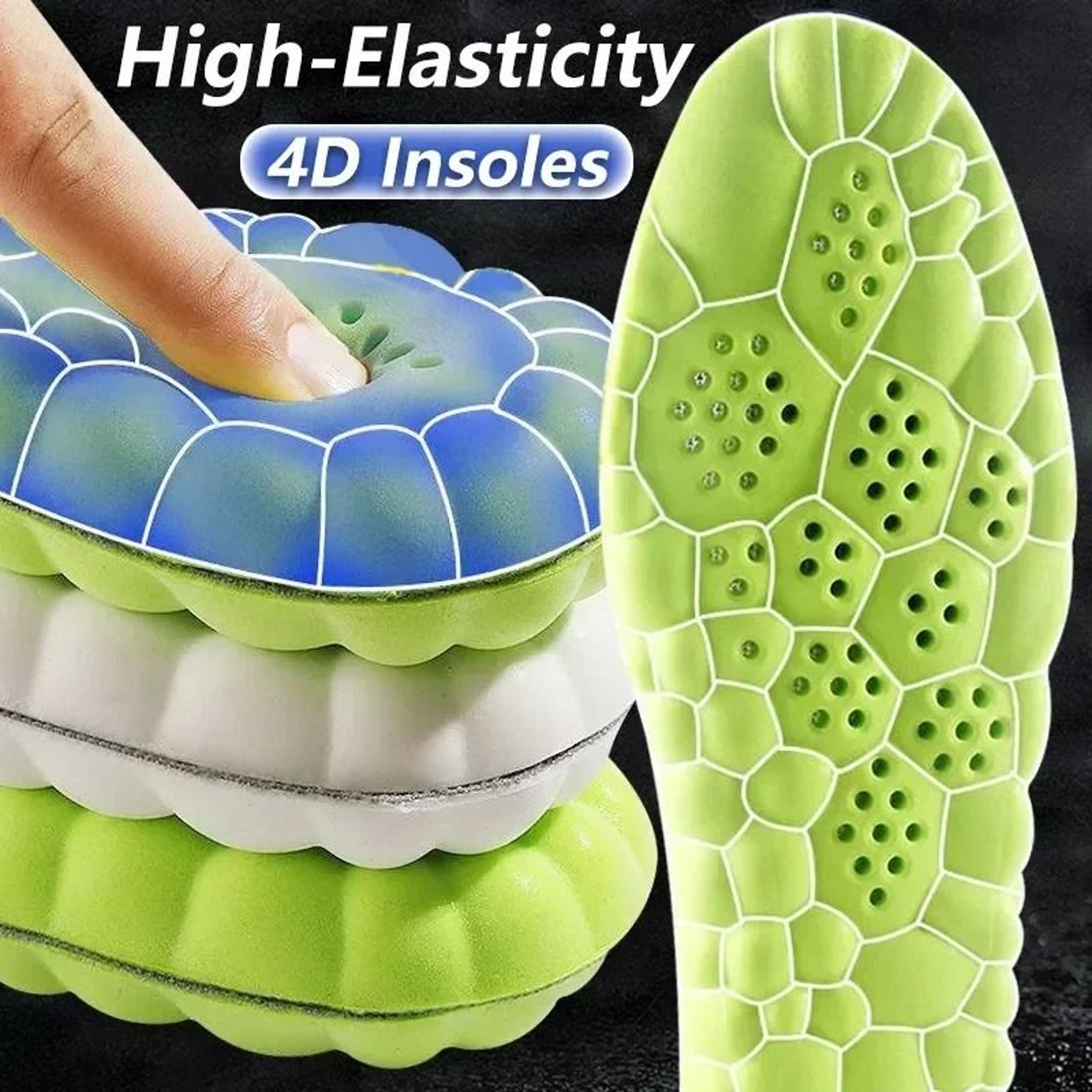 4D CloudSoft Massage Sports Insoles 0