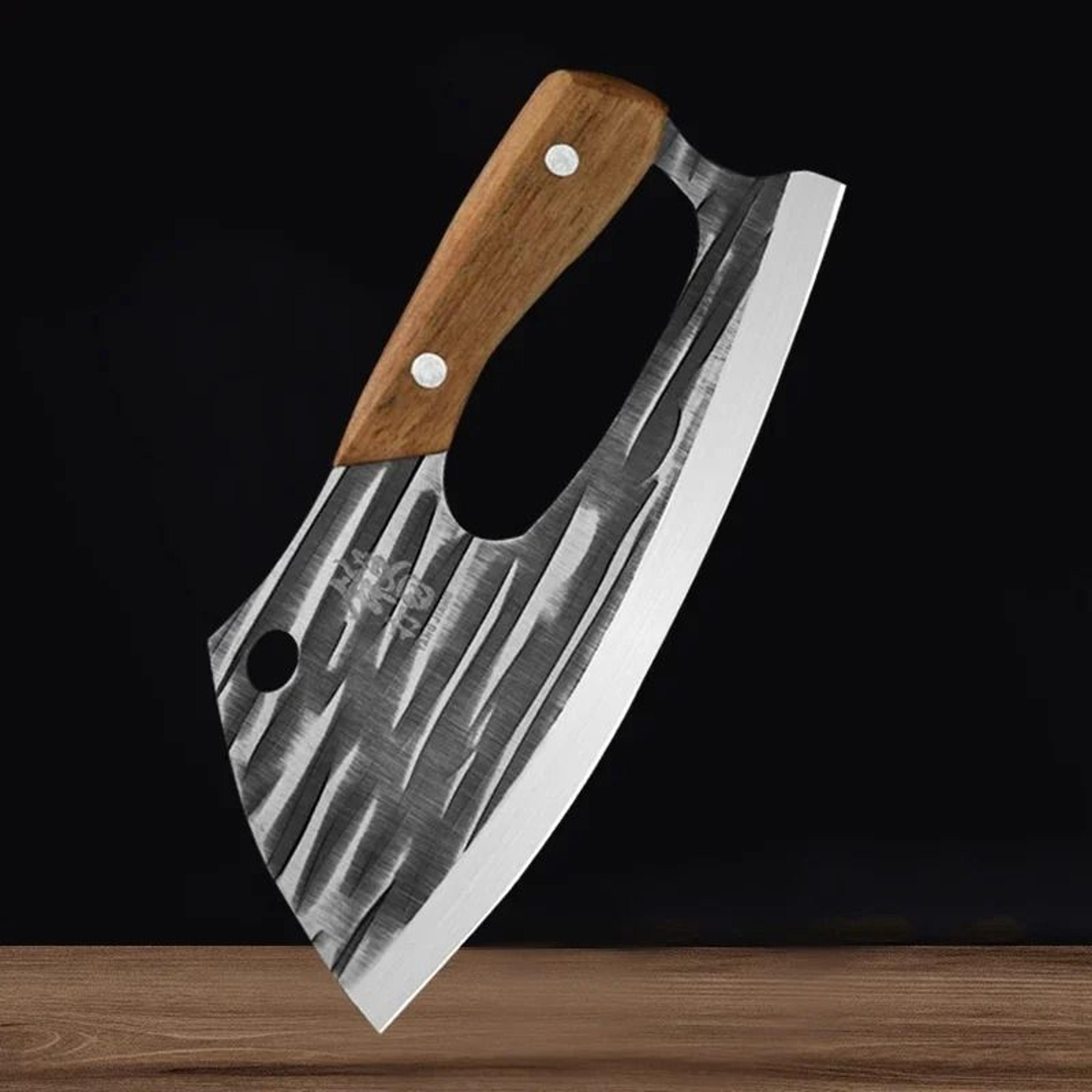 Handmade Forged HighCarbon Kitchen Chef Knife 6