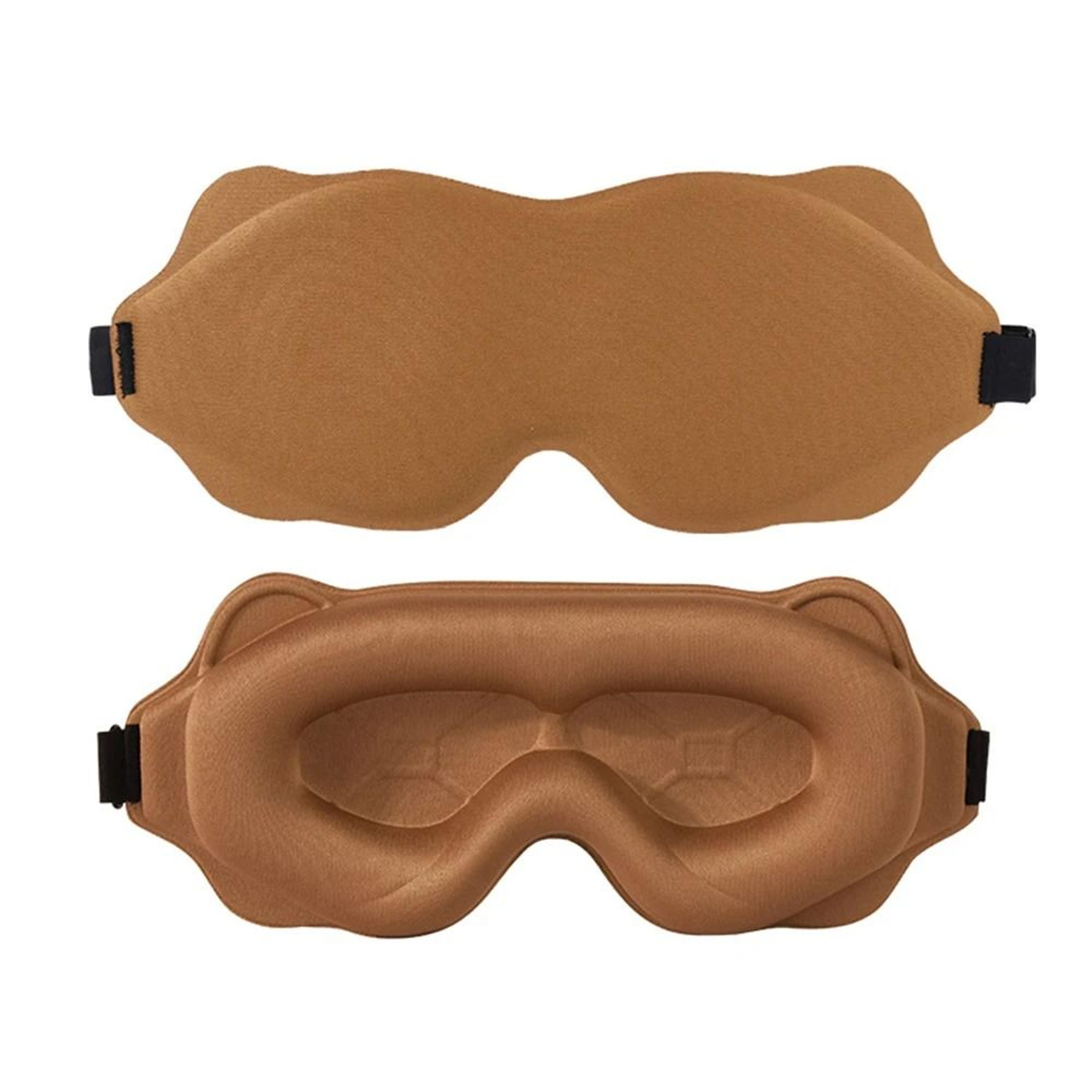 3D Contoured Blackout Sleep Mask 9