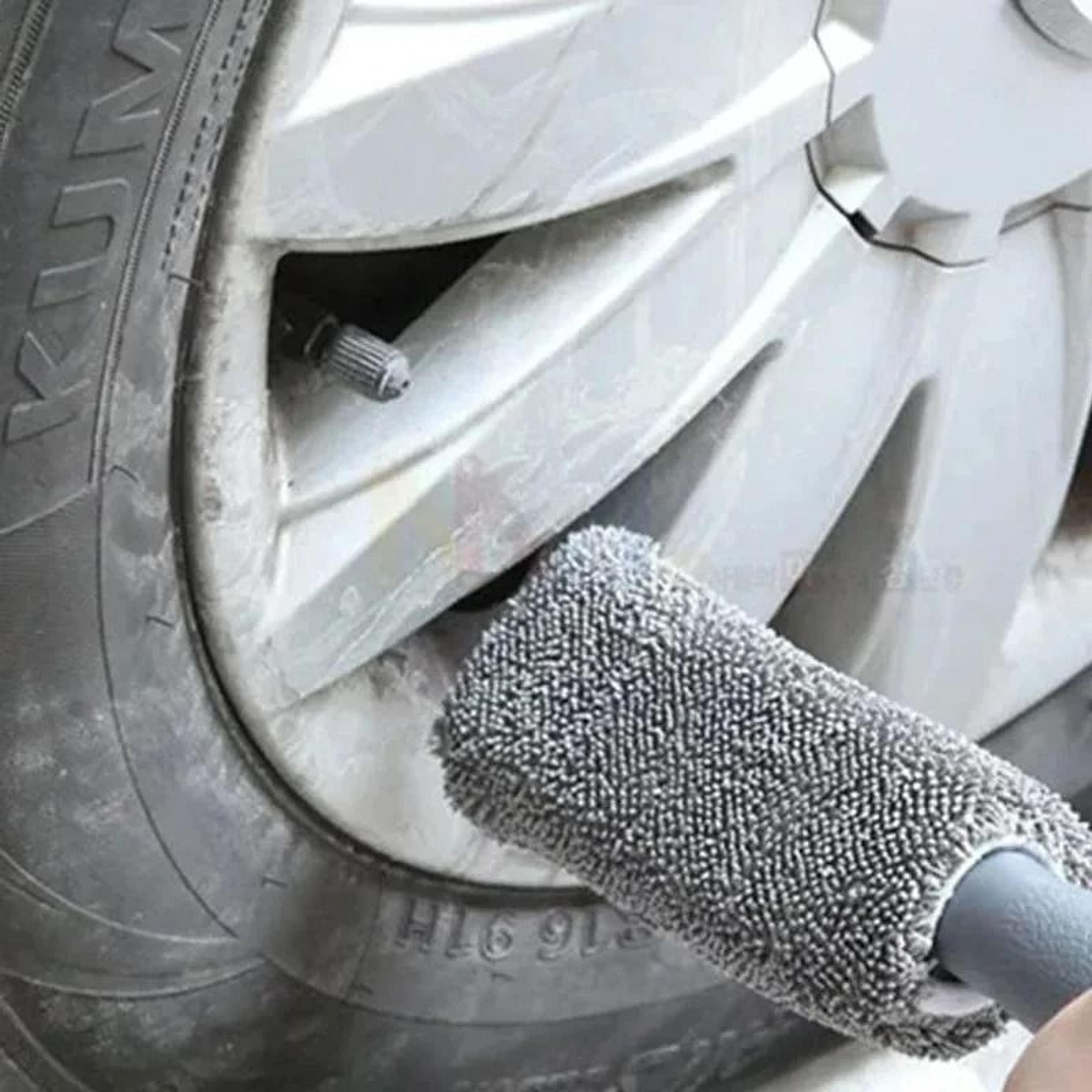 Microfiber Wheel  Rim Detailing Brush 3
