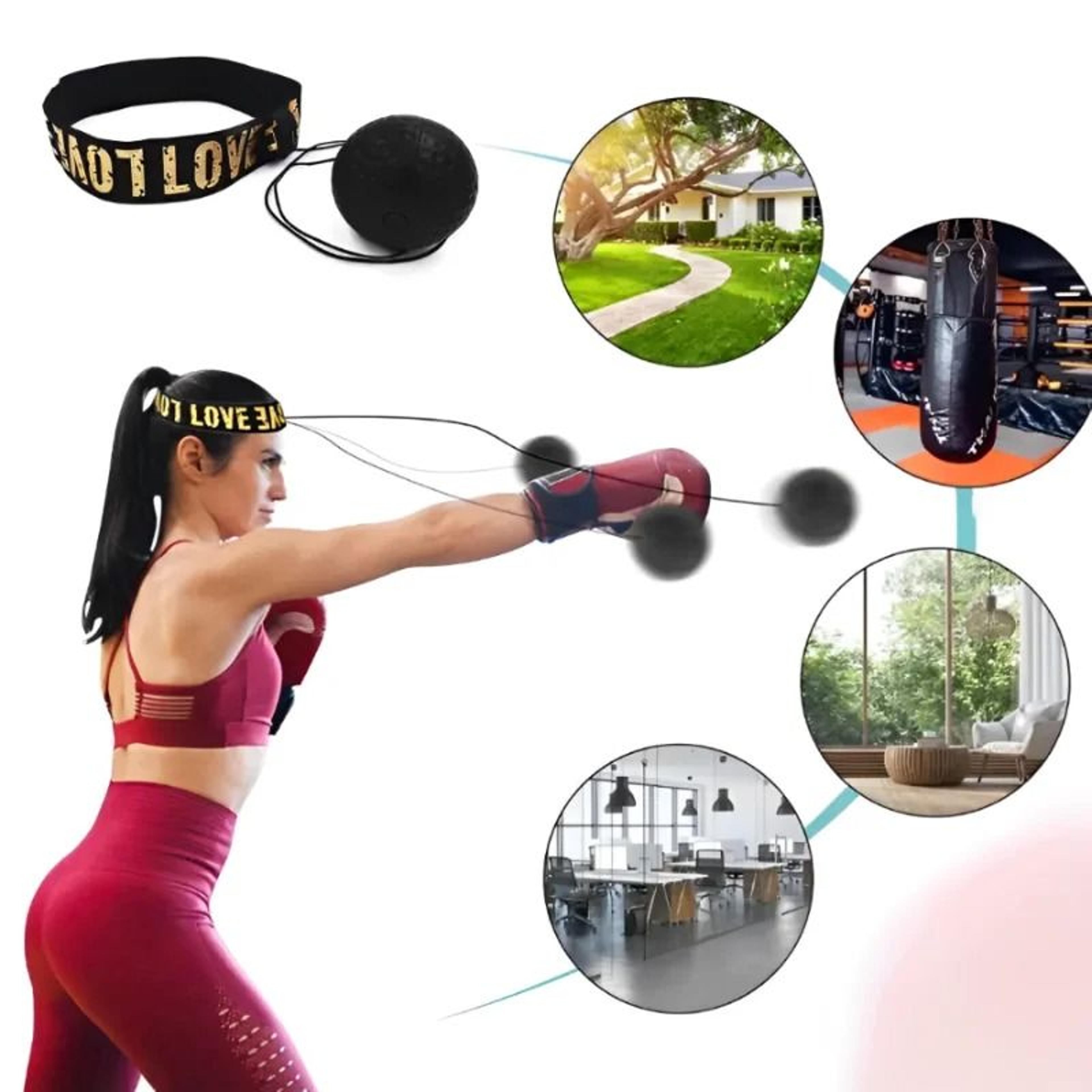 HeadMounted Boxing Reflex Ball 3