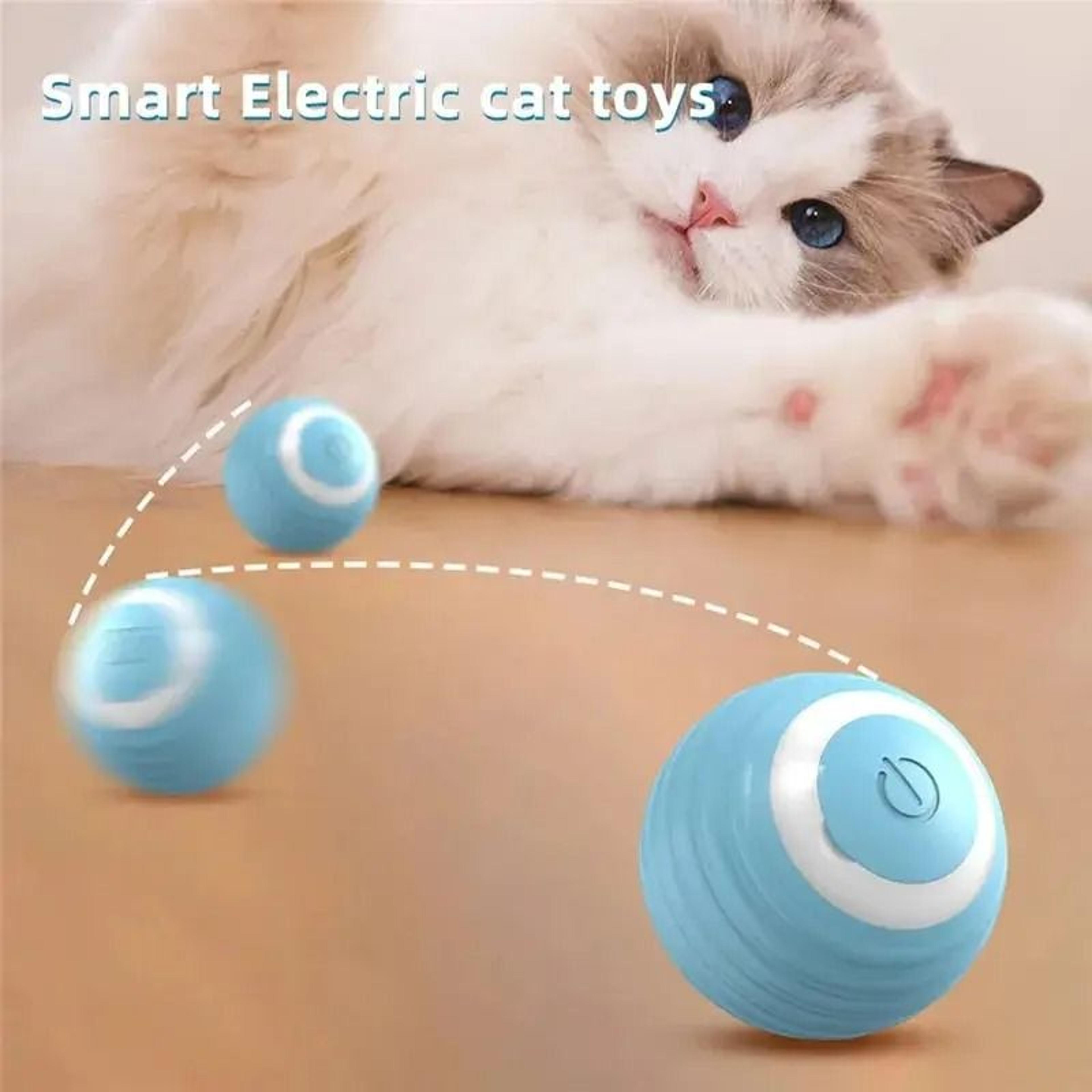 intelligent automatic rolling cat ball