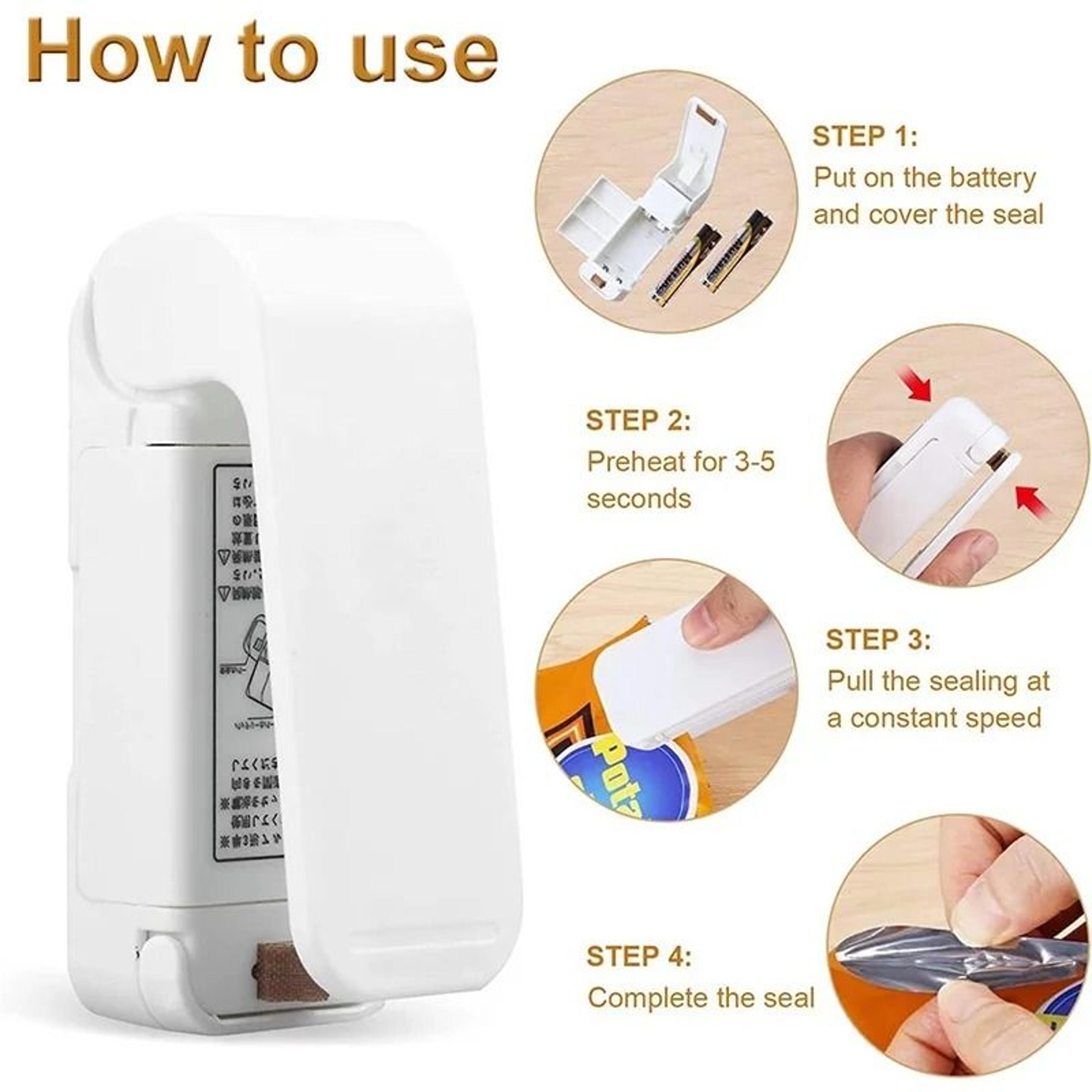 Portable Precision Heat Bag Sealer 3