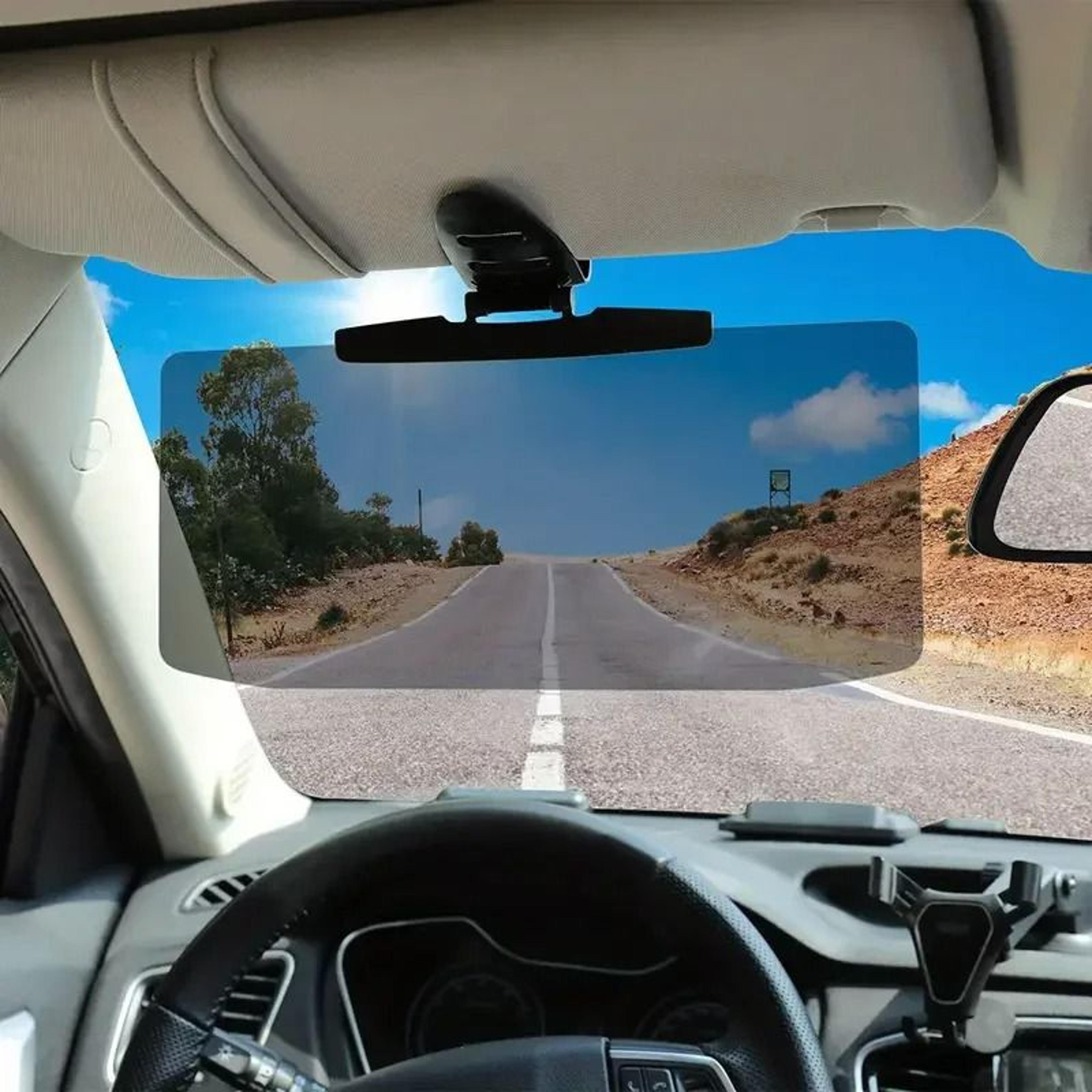 dual-visor anti-glare & uv protection system