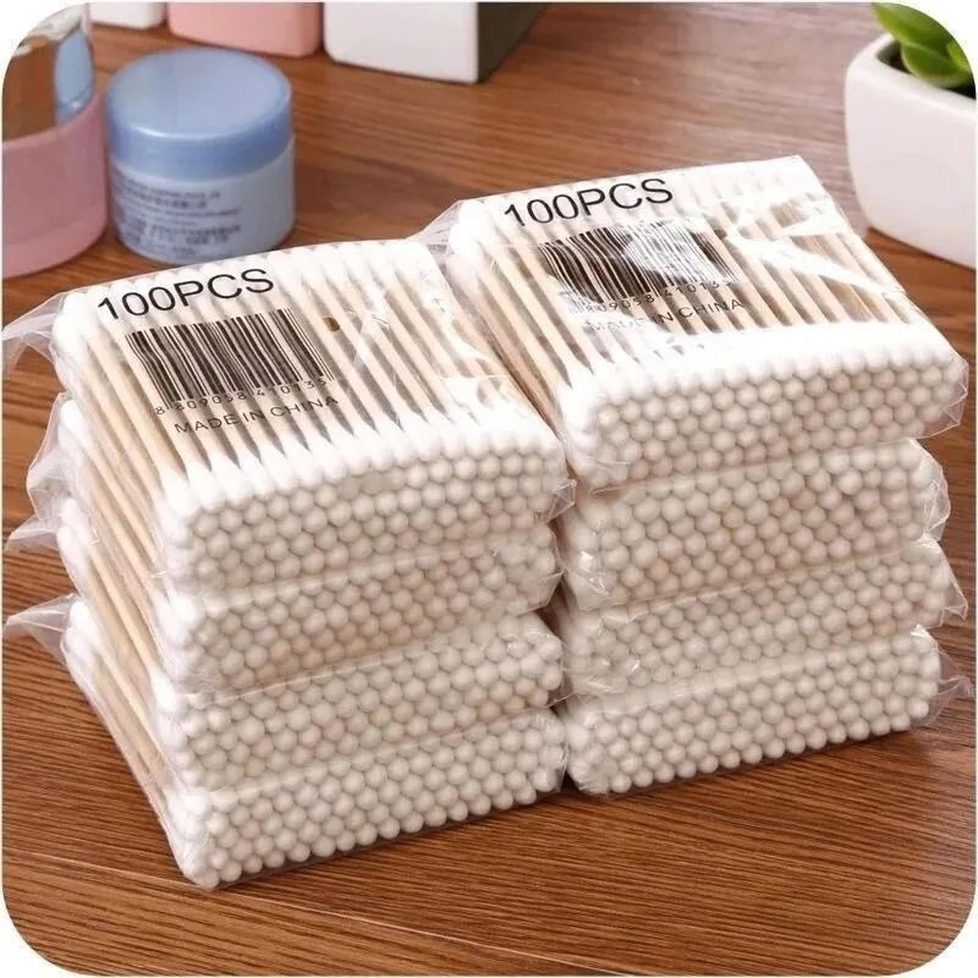HighDensity Bamboo Cotton Applicators 0