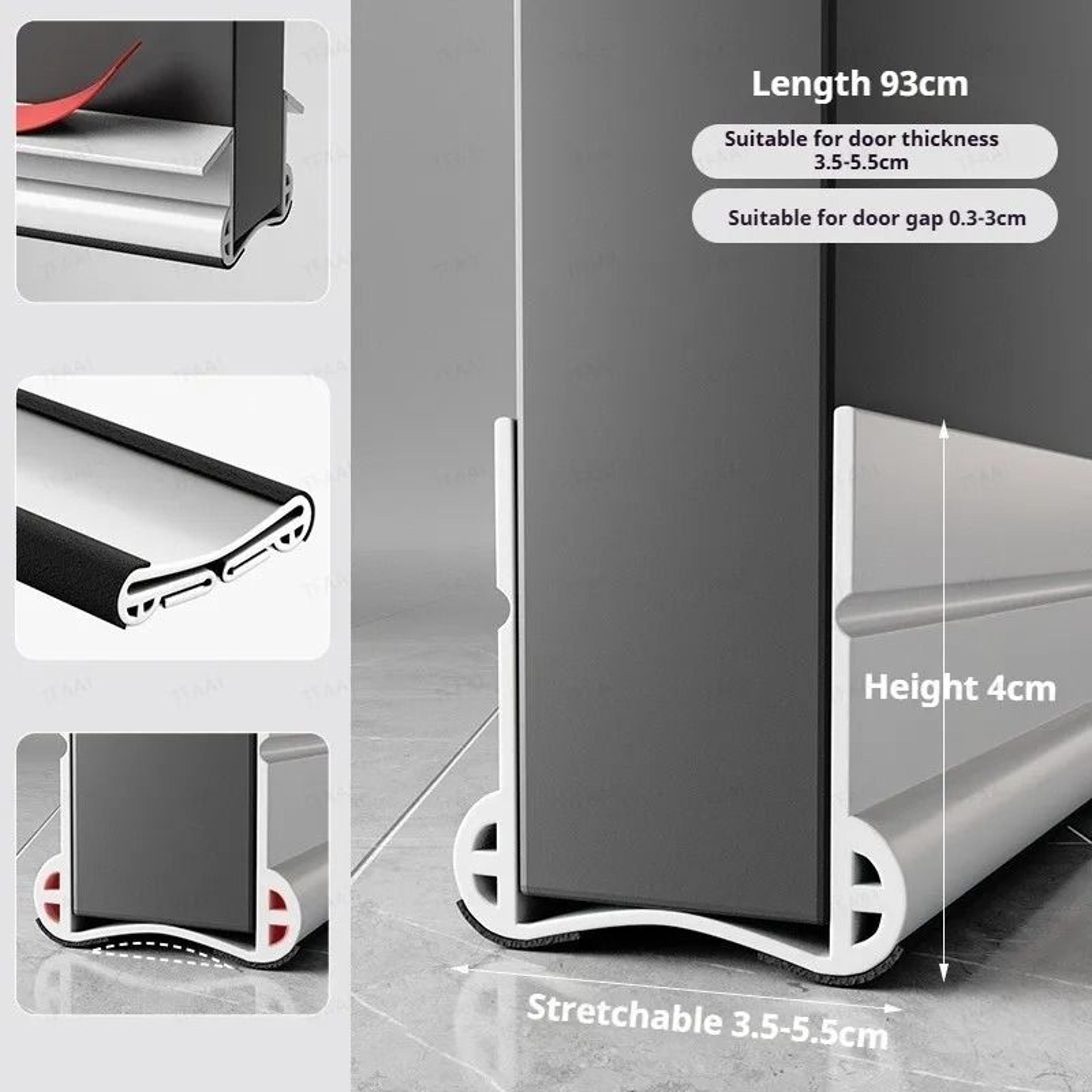 HighVelocity UnderDoor Draft Shield 16