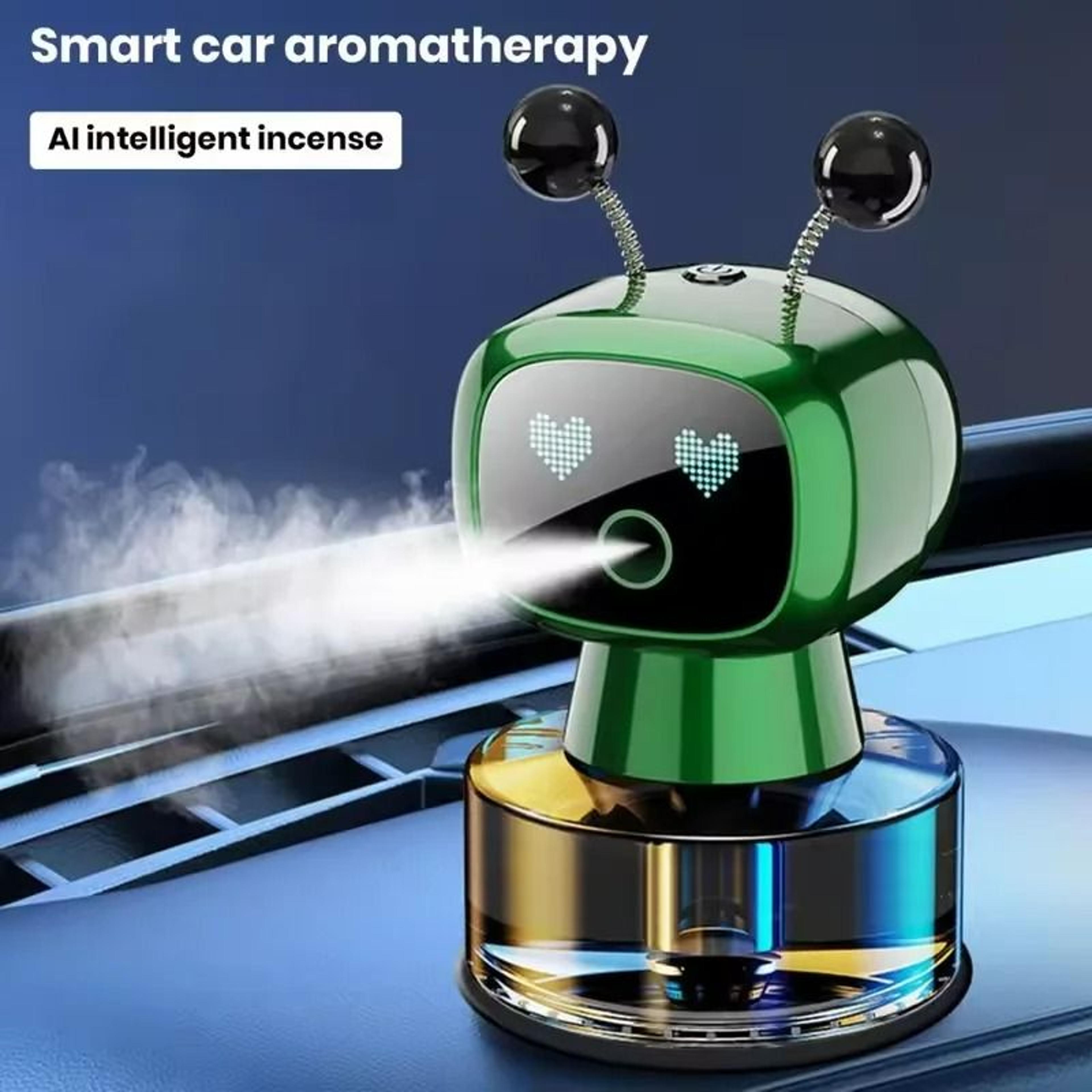 smart ai rechargeable car aroma diffuser with intelligent sensing