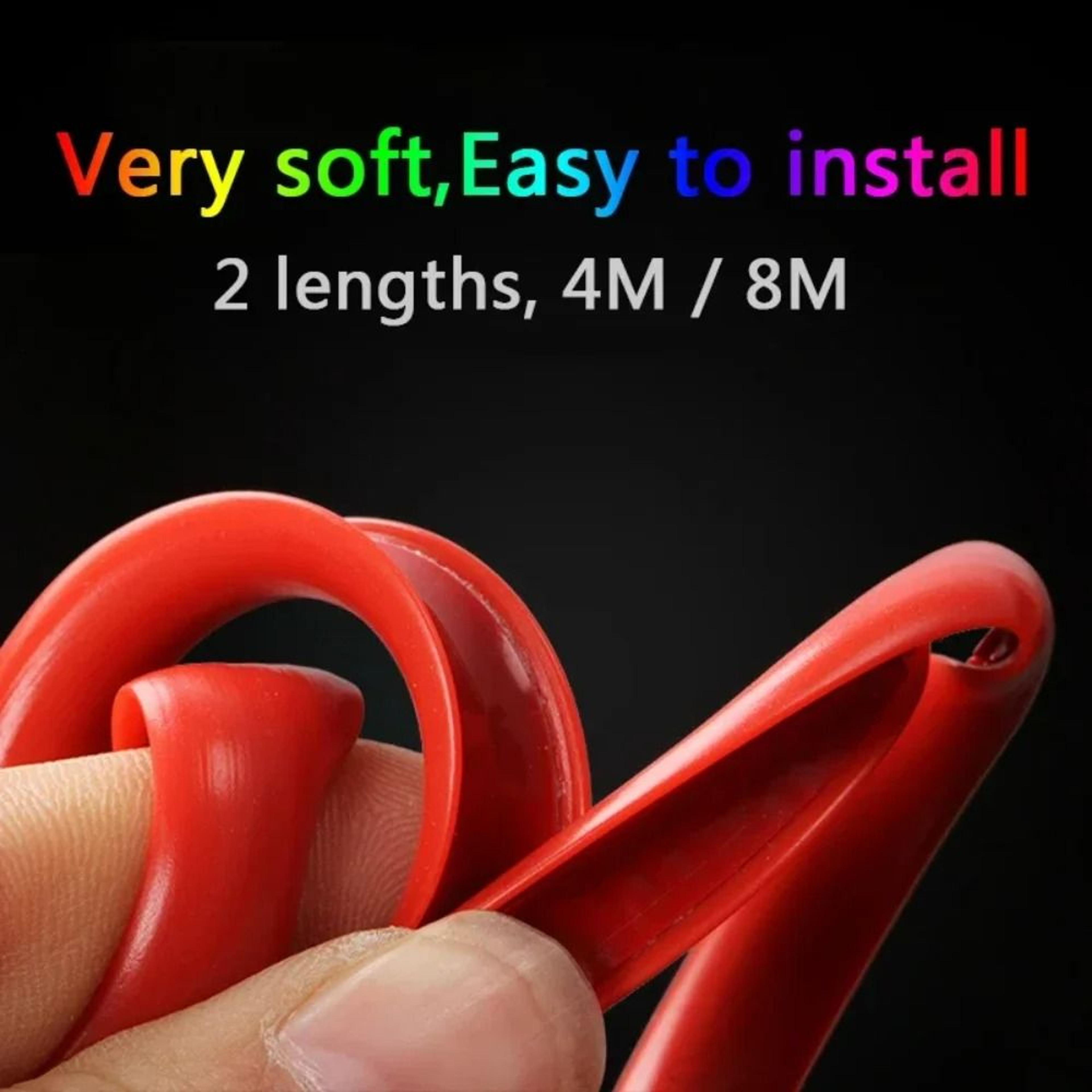 Car Rim Protection Strip  Wheel Edge Protector 2