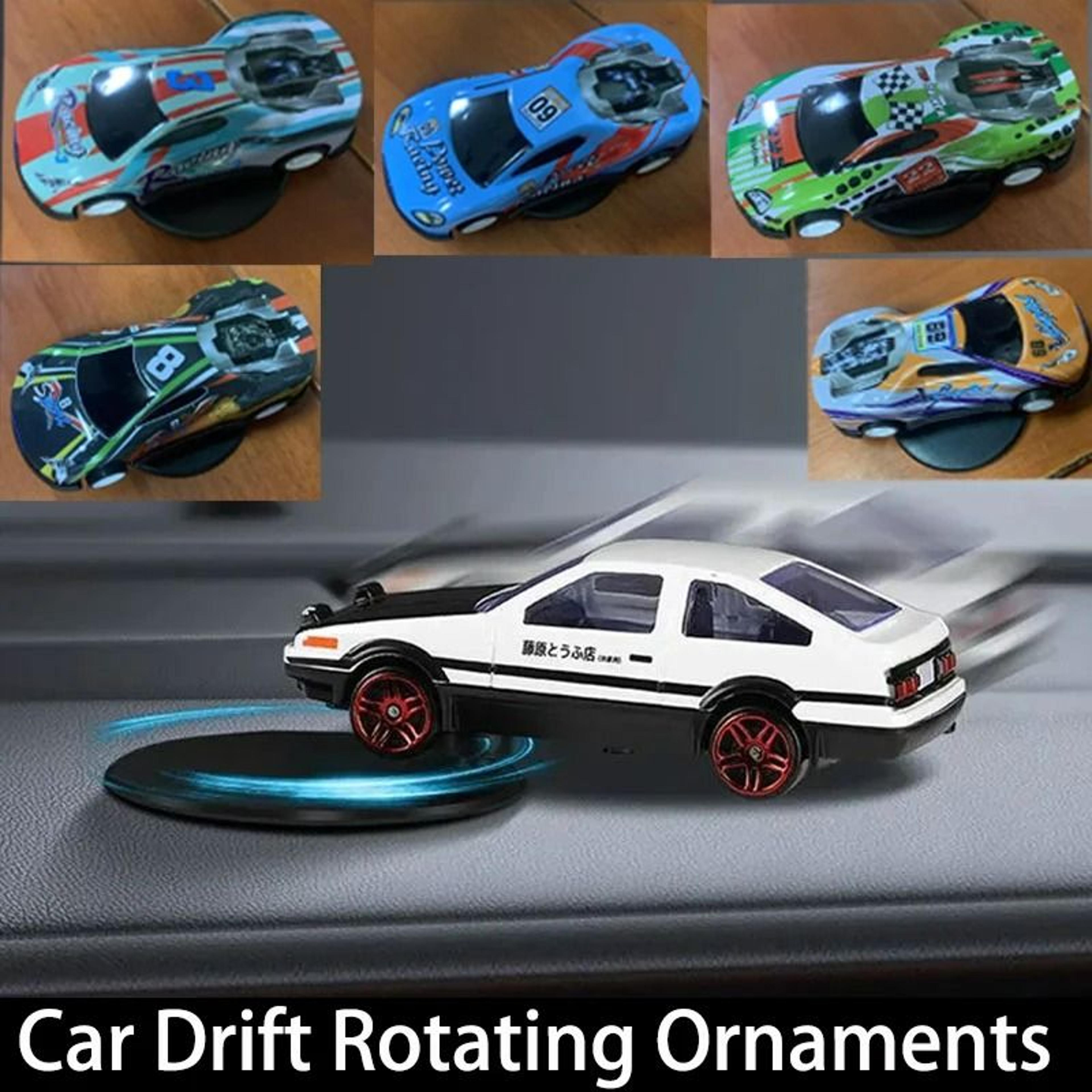 interactive drifting racing car dashboard ornament