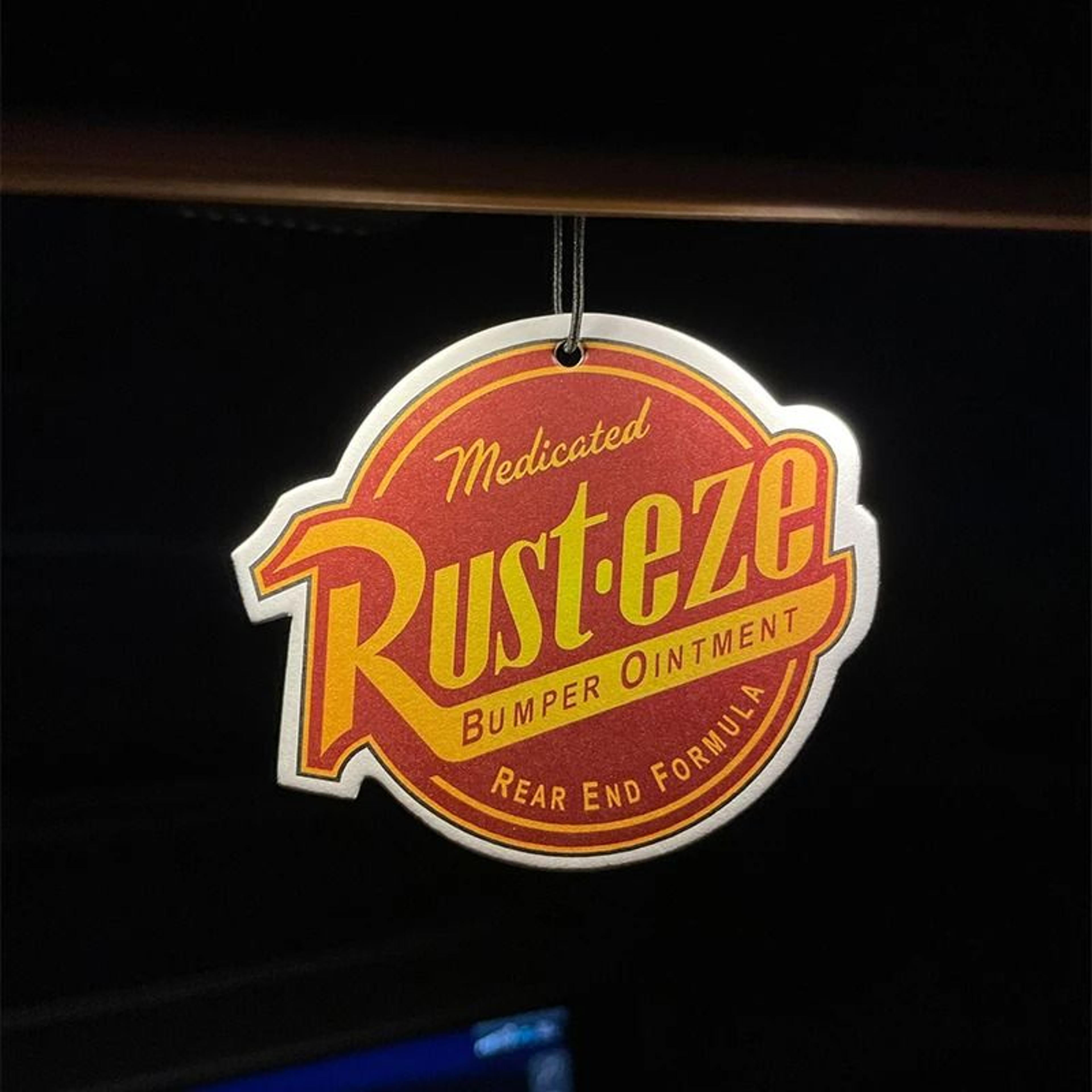 Rusteze Iconic Logo Car Air Freshener  Perfume Pendant 2